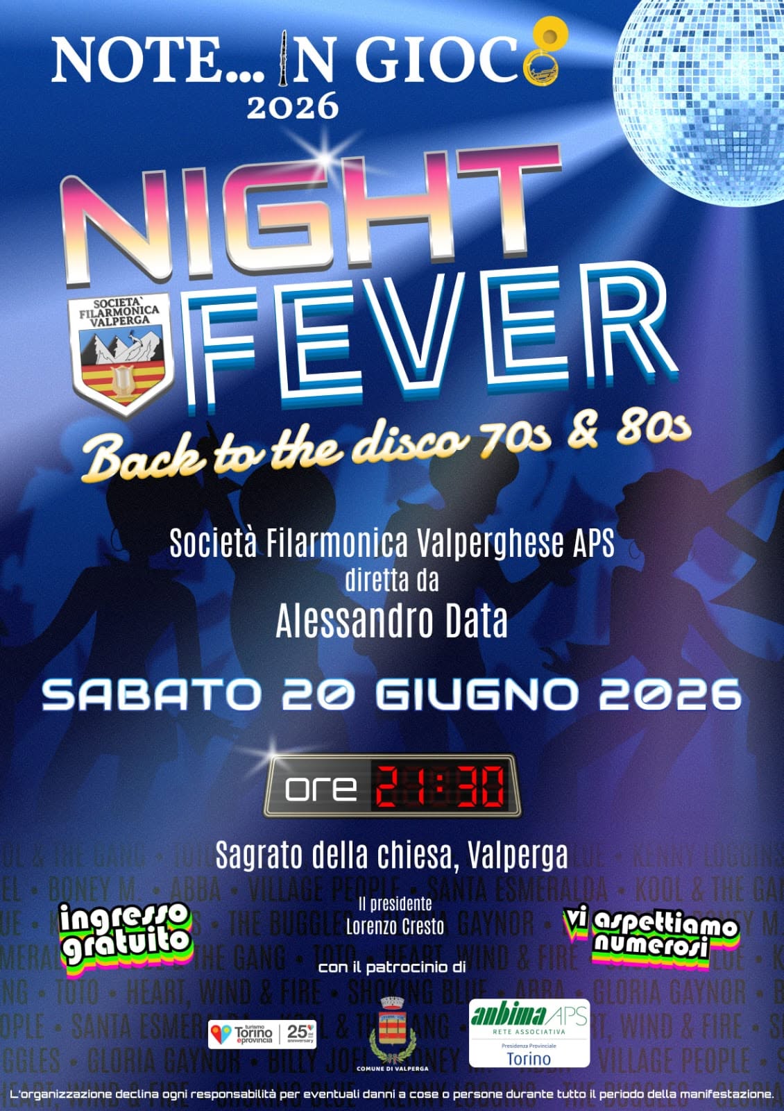 Note in Gioco 2026