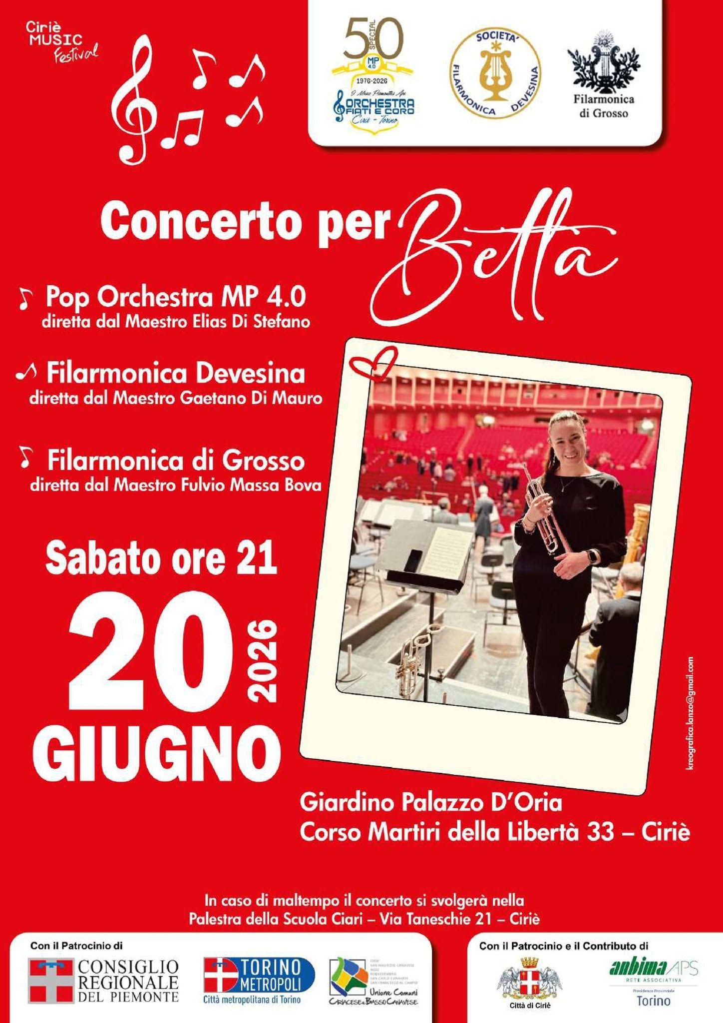 Concerto per Betta