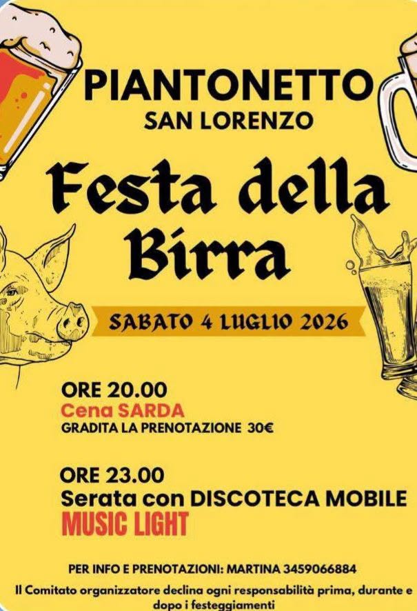 Festa della Birra a Piantonetto