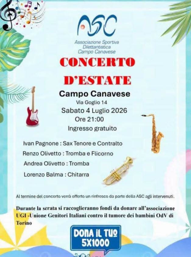 Concerto d'Estate a Campo Canavese