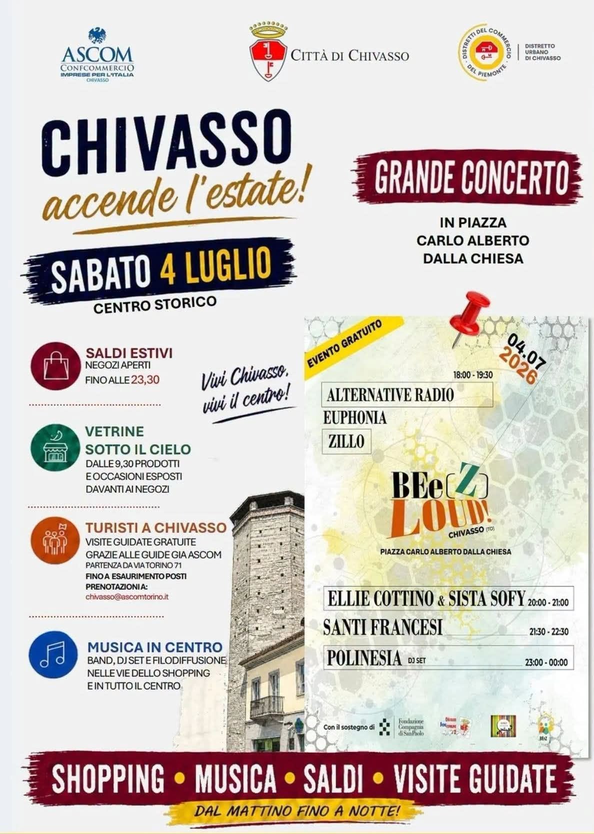 Chivasso accende l'estate!