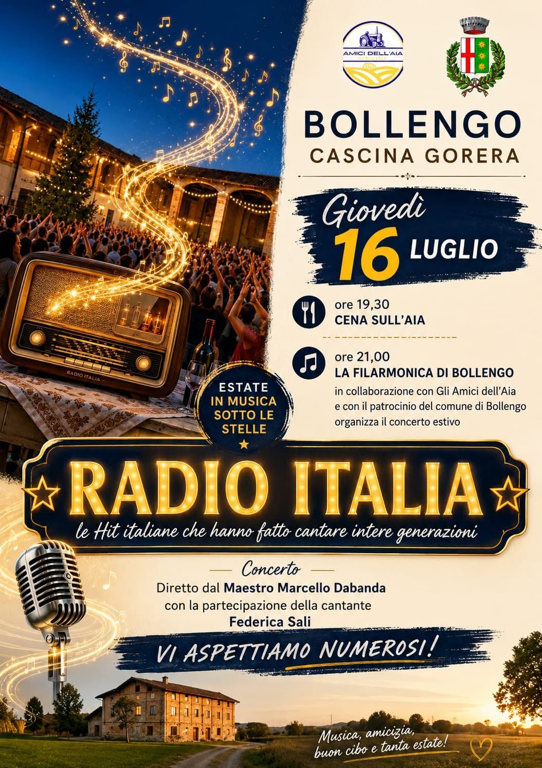 Radio Italia - Le hit italiane a Cascina Gorera