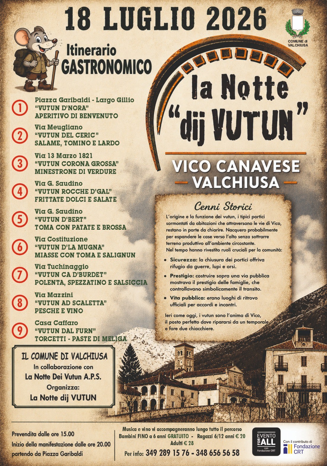 La Notte dei Vutun a Vico Canavese