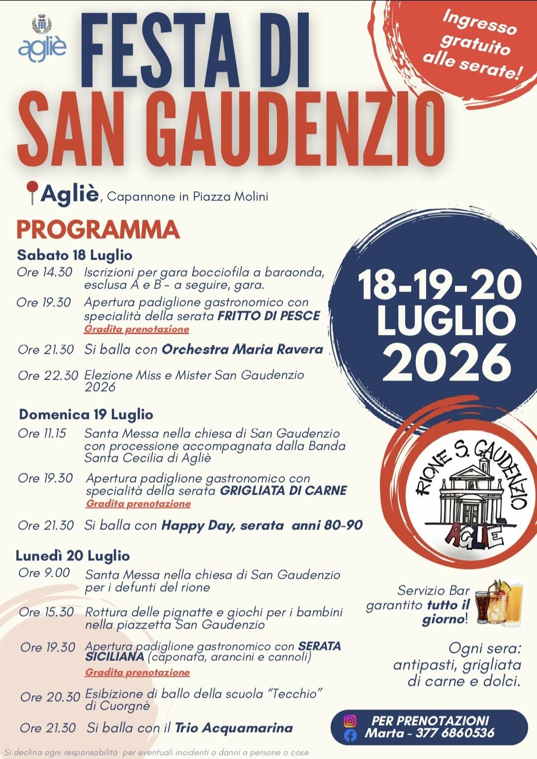 Festa di San Gaudenzio 2026