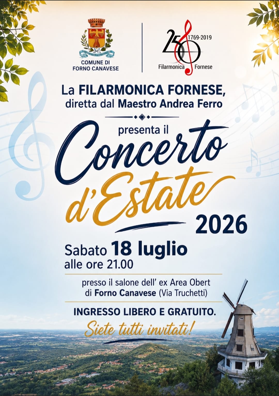 Concerto d'Estate 2026