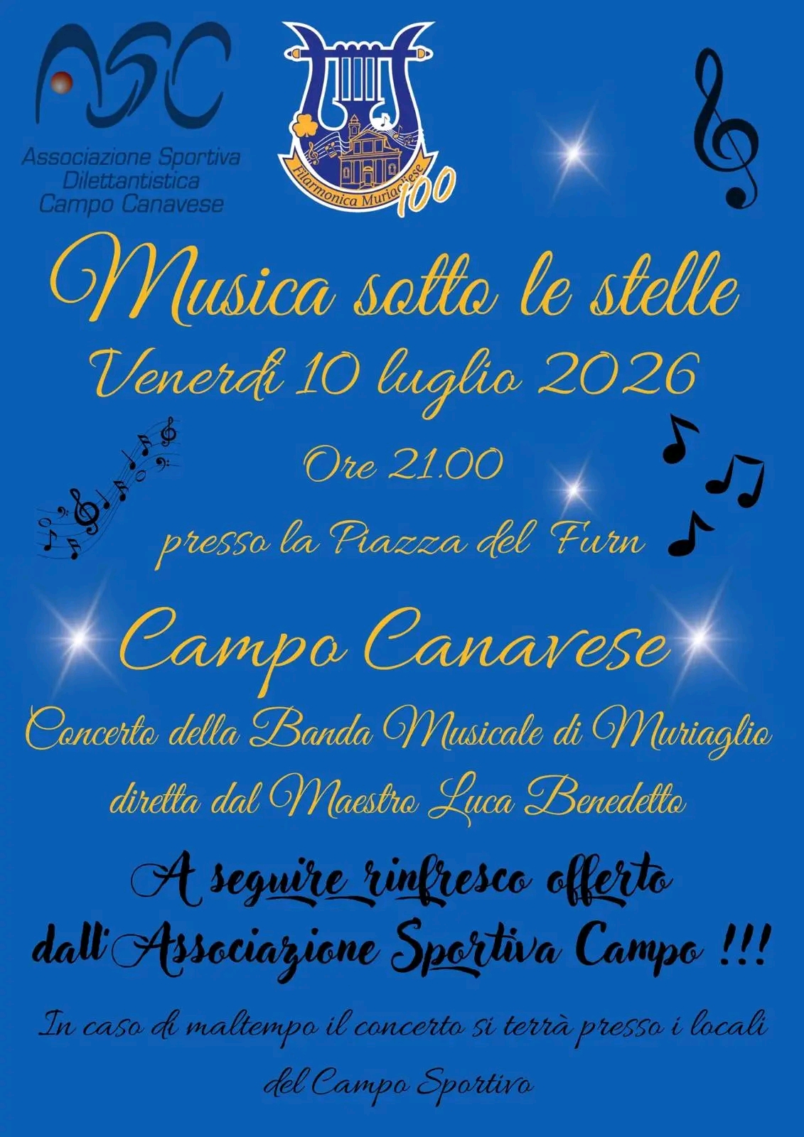 Musica sotto le stelle