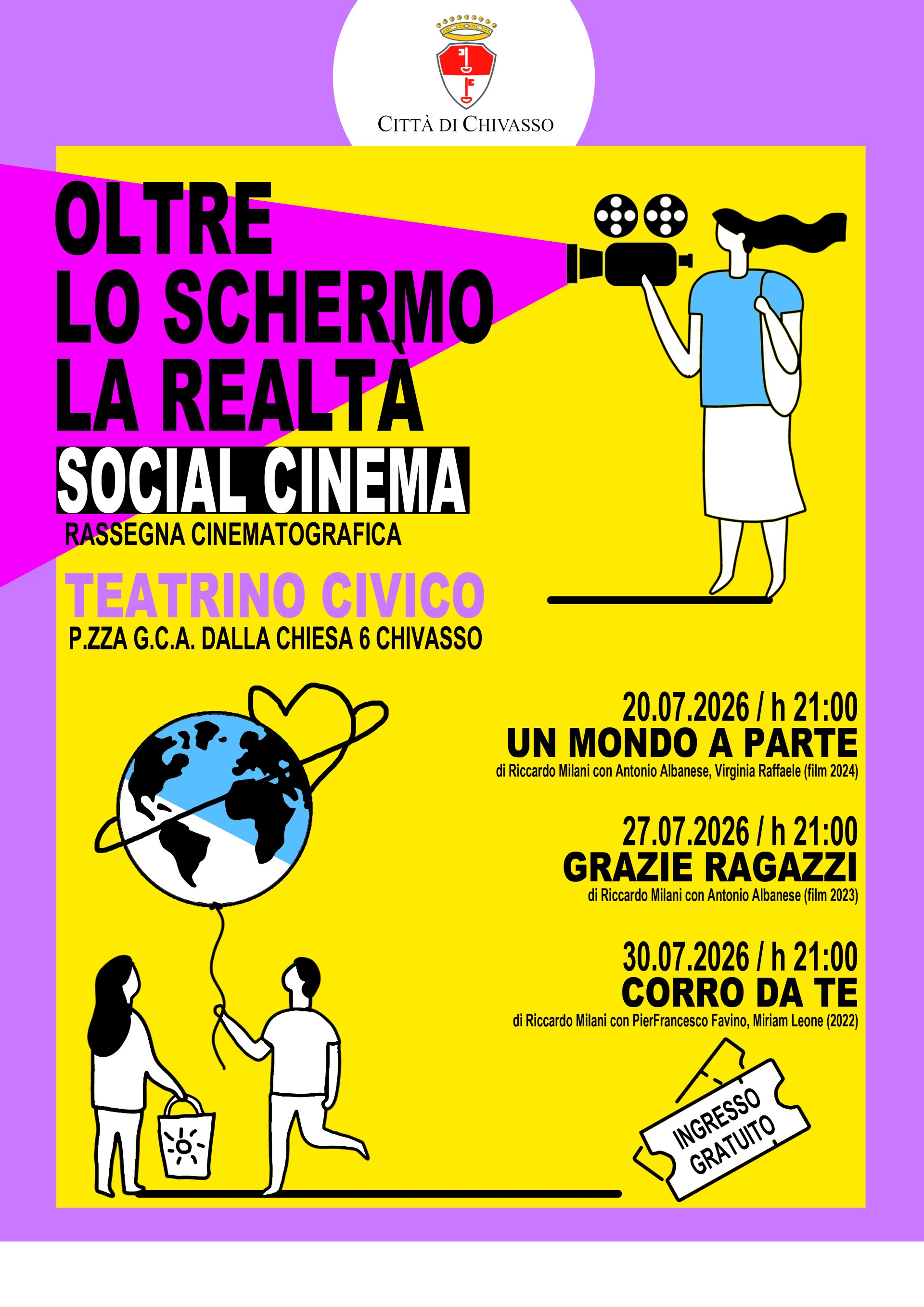 Oltre lo schermo la realtà: tre appuntamenti con il cinema sociale