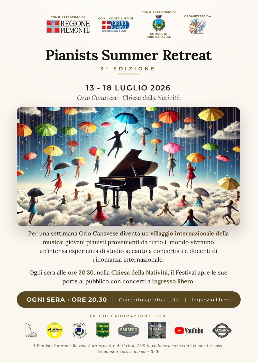 Pianist Summer Retreat 2026