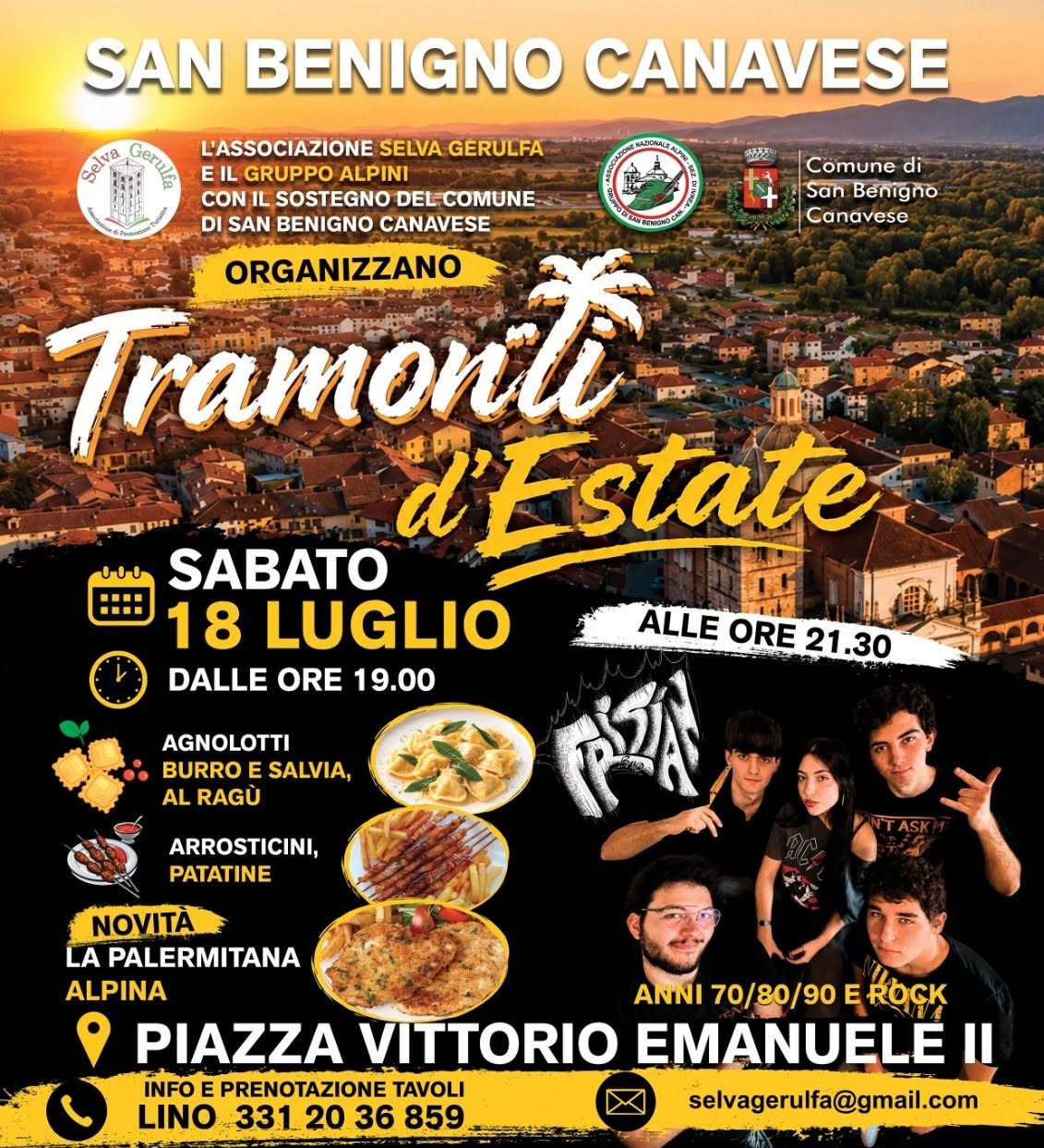 Tramonti d'Estate a San Benigno Canavese