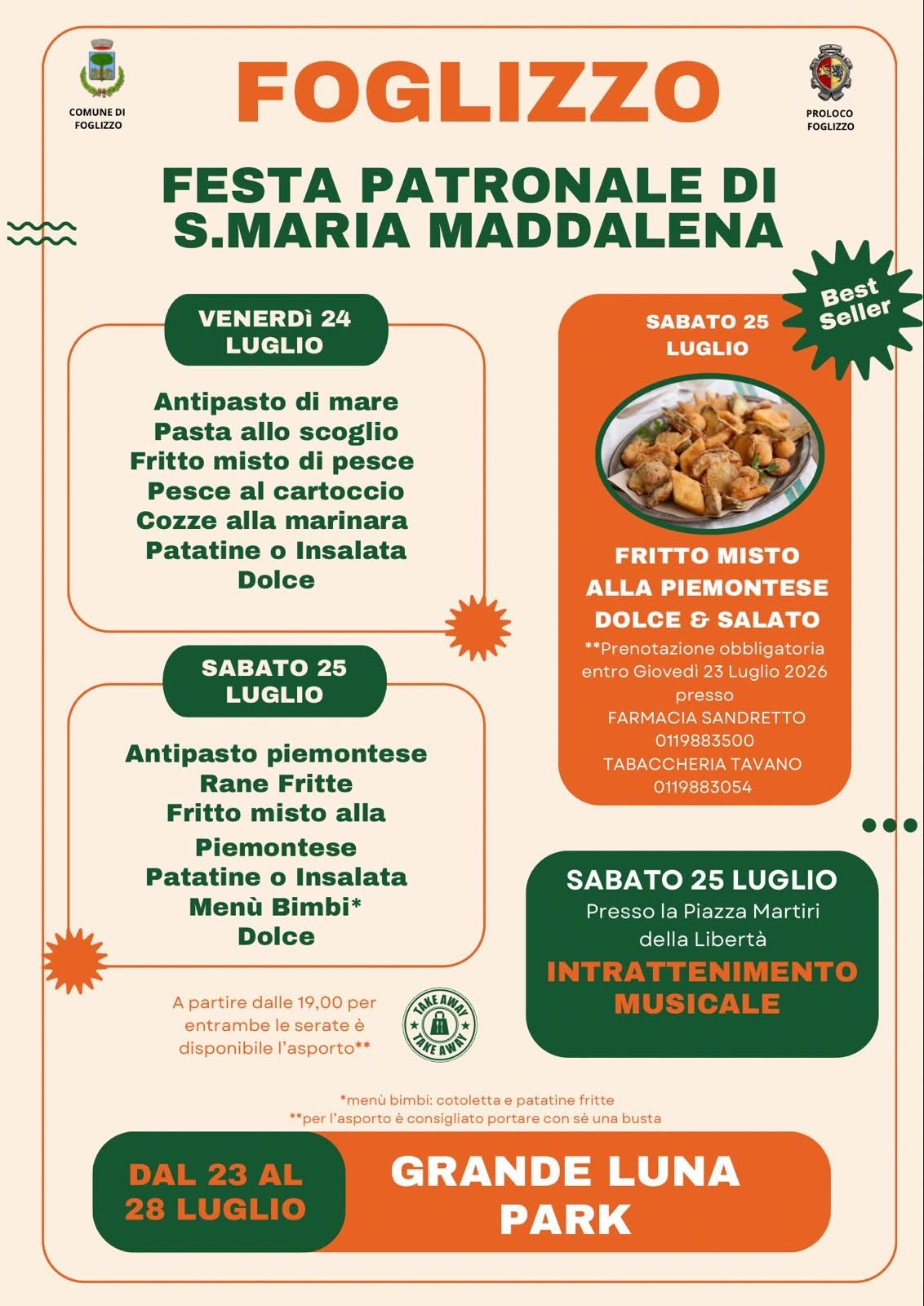 Festa Patronale di Santa Maria Maddalena