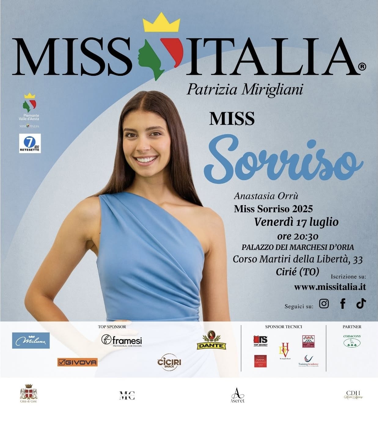 Finale Regionale Miss Sorriso 2026