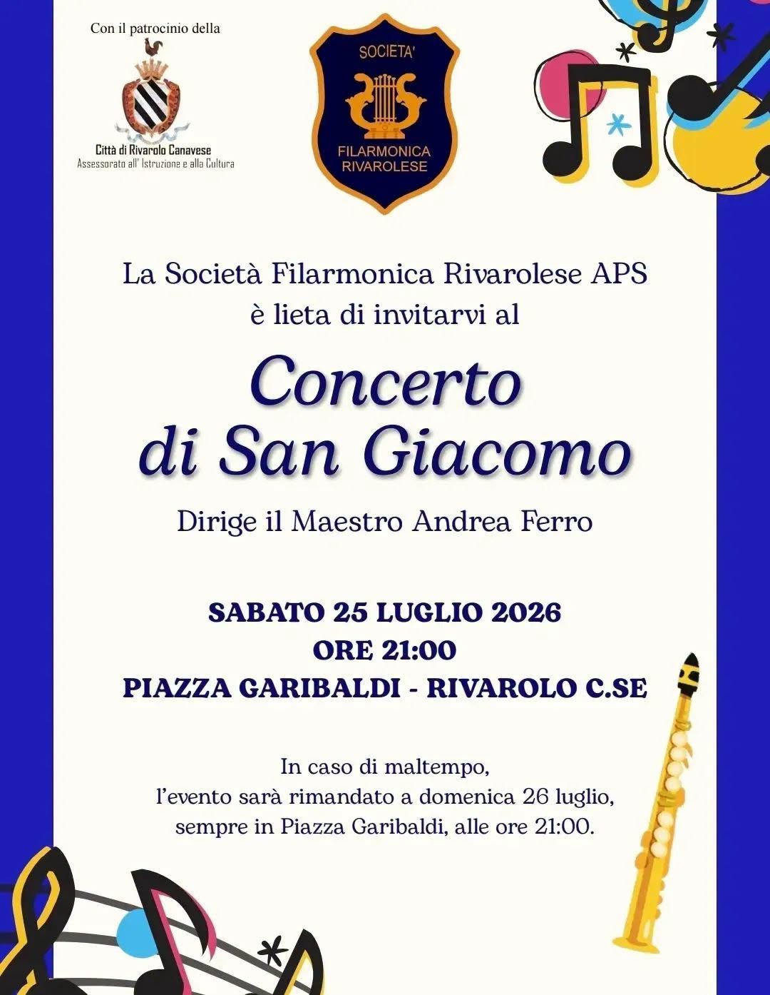 Concerto di San Giacomo Apostolo