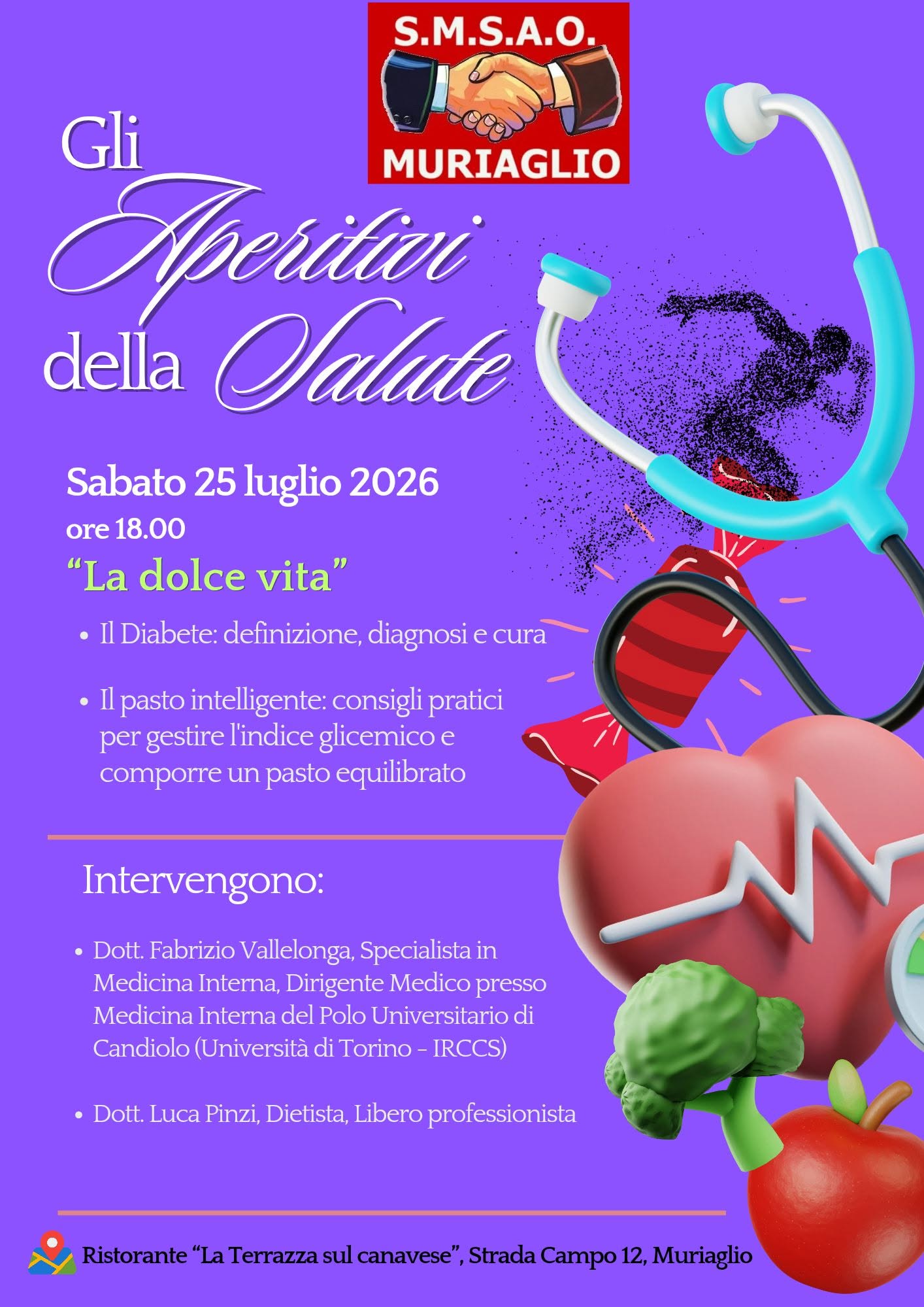 Gli Aperitivi della Salute: La dolce vita