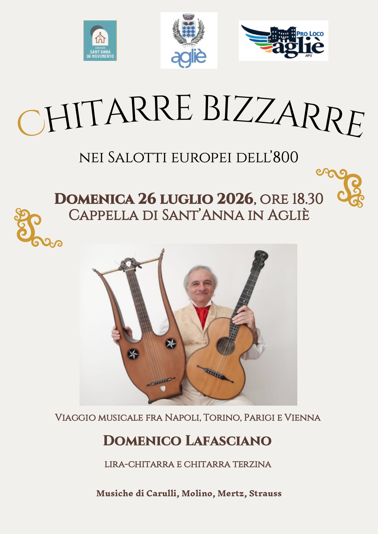 Concerto di Domenico Lafasciano: Chitarre Bizzarre