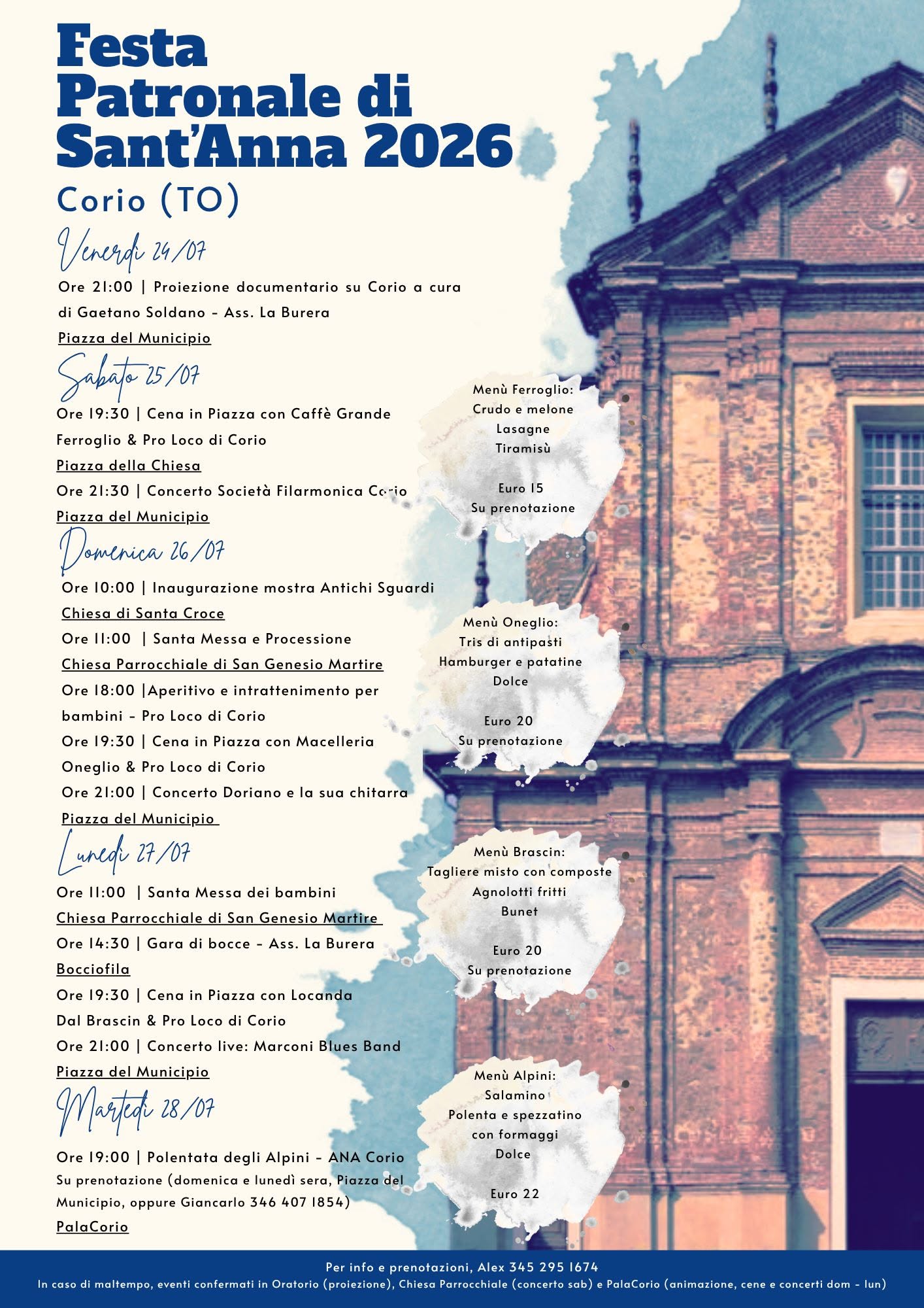 Festa Patronale di Sant'Anna 2026