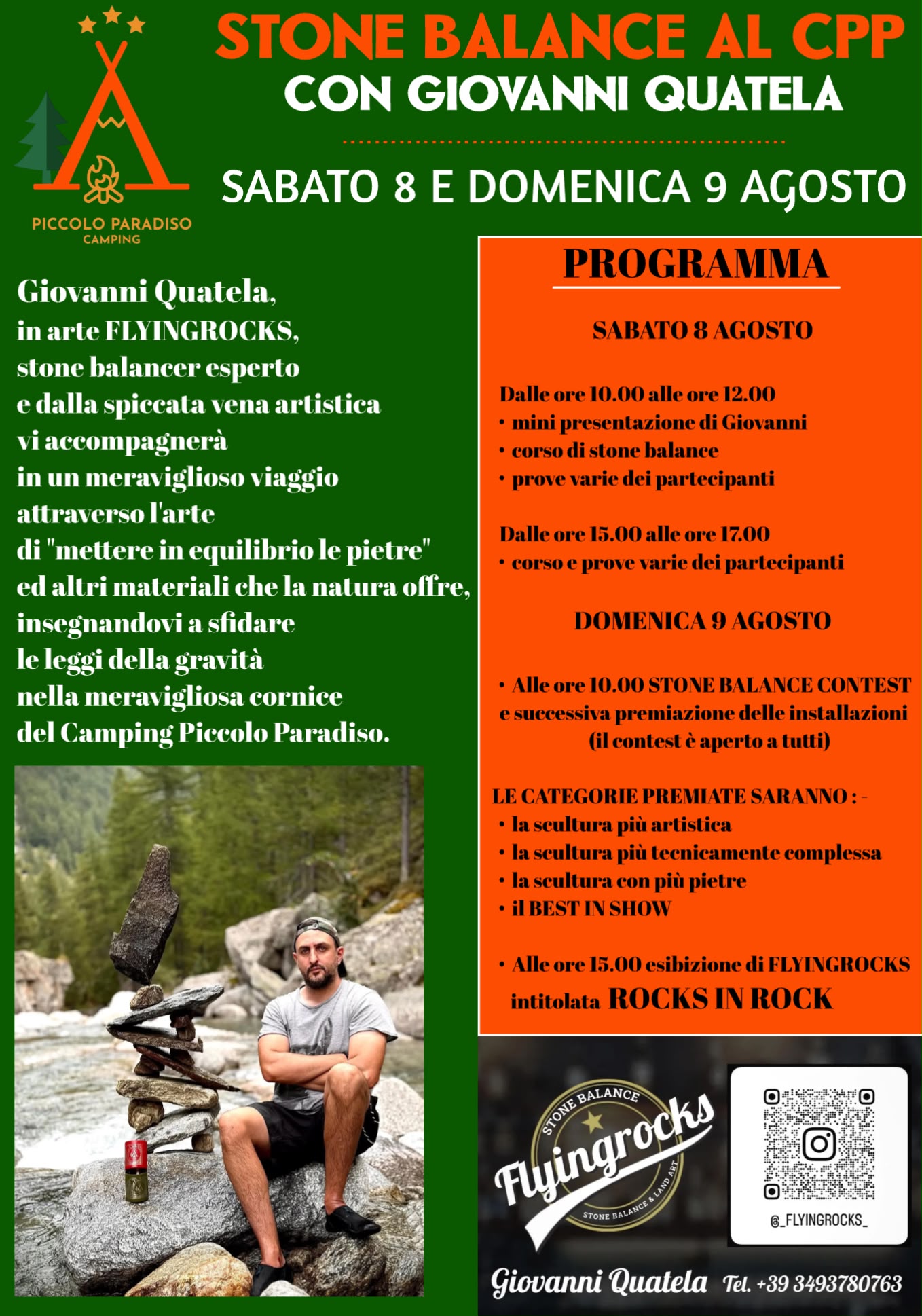 Stone Balance al CPP con Giovanni Quatela