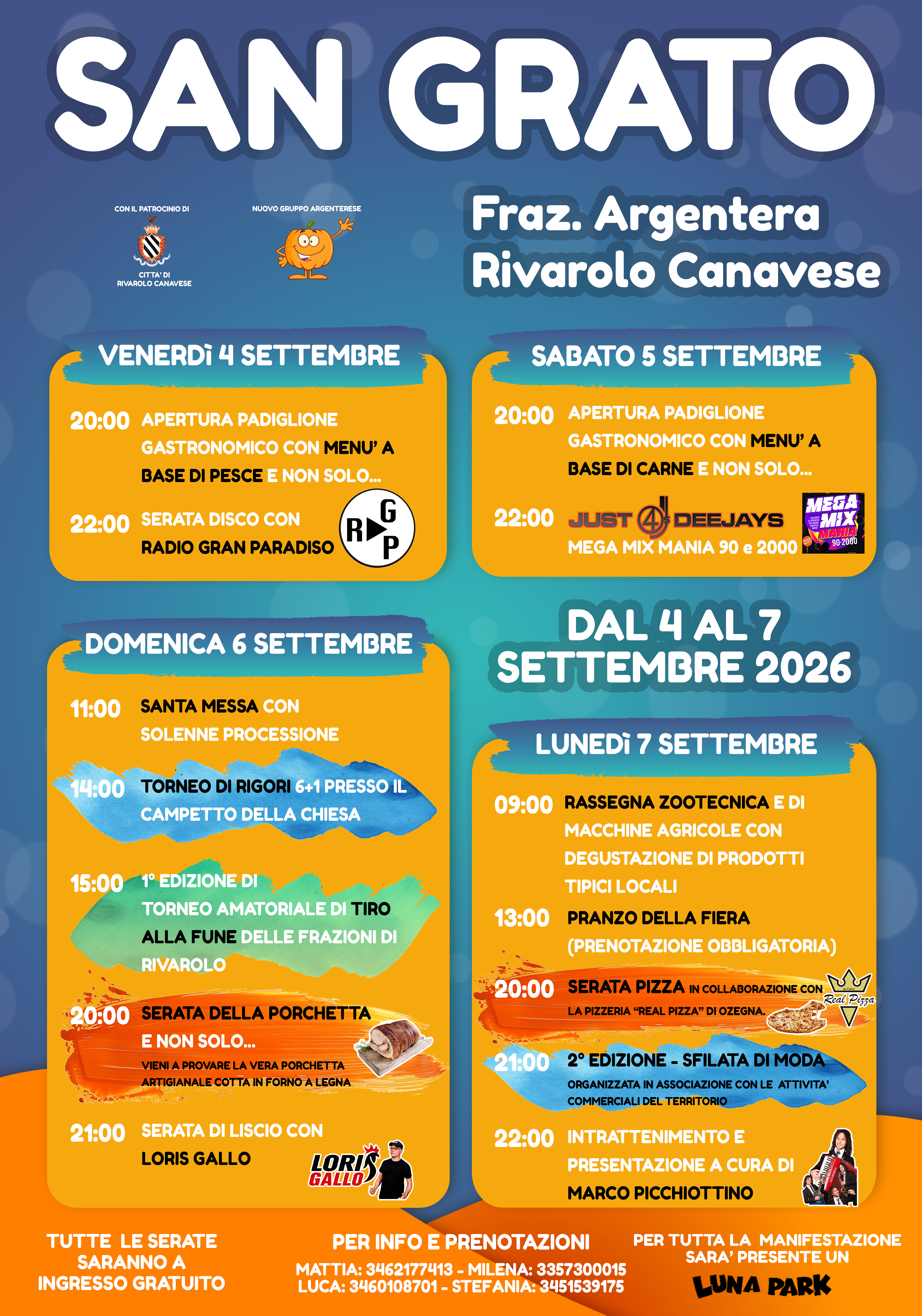 Festa Patronale di San Grato 2026