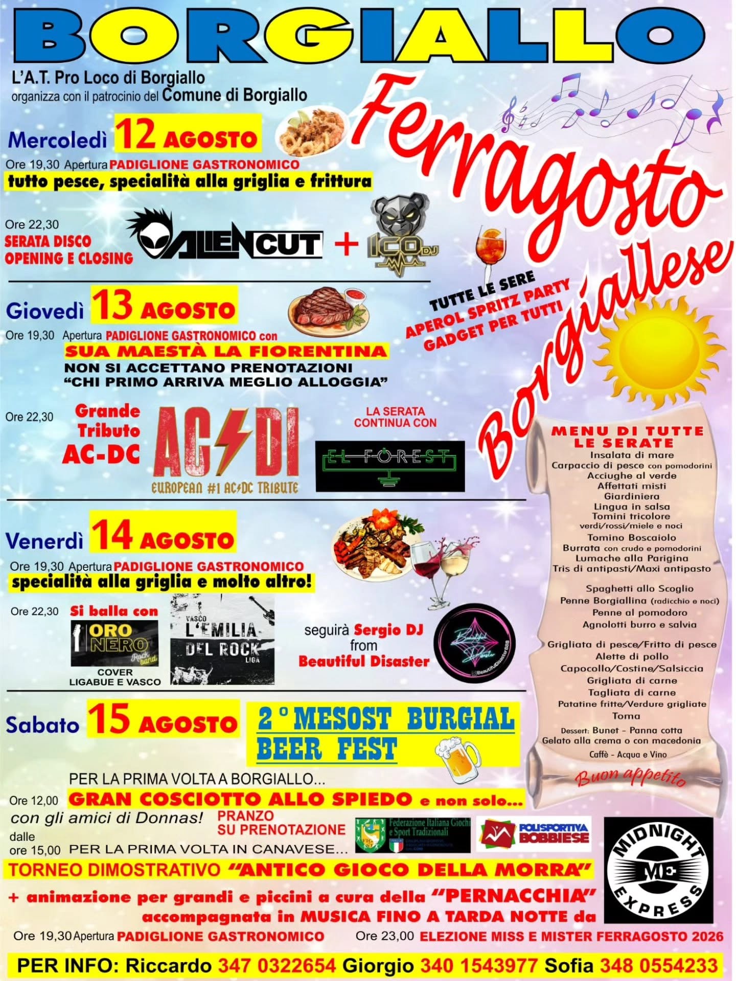 Ferragosto Borgiallese 2026
