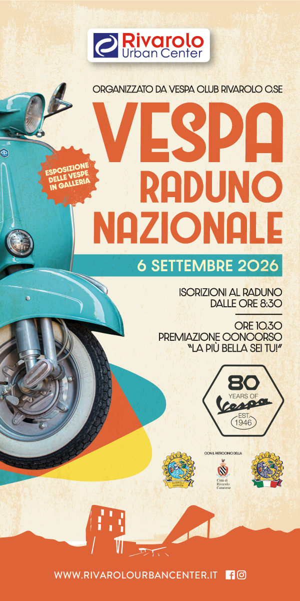 Raduno Nazionale della Vespa a Rivarolo Canavese