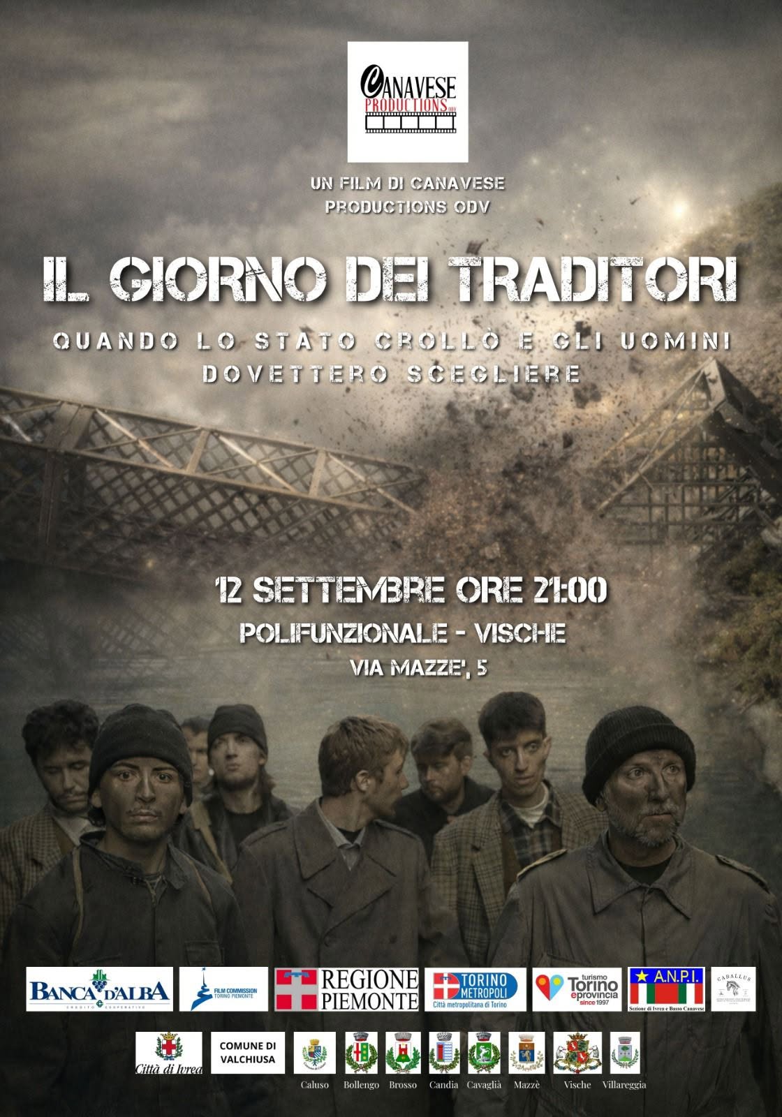 Proiezione del film 'Il Giorno dei Traditori'