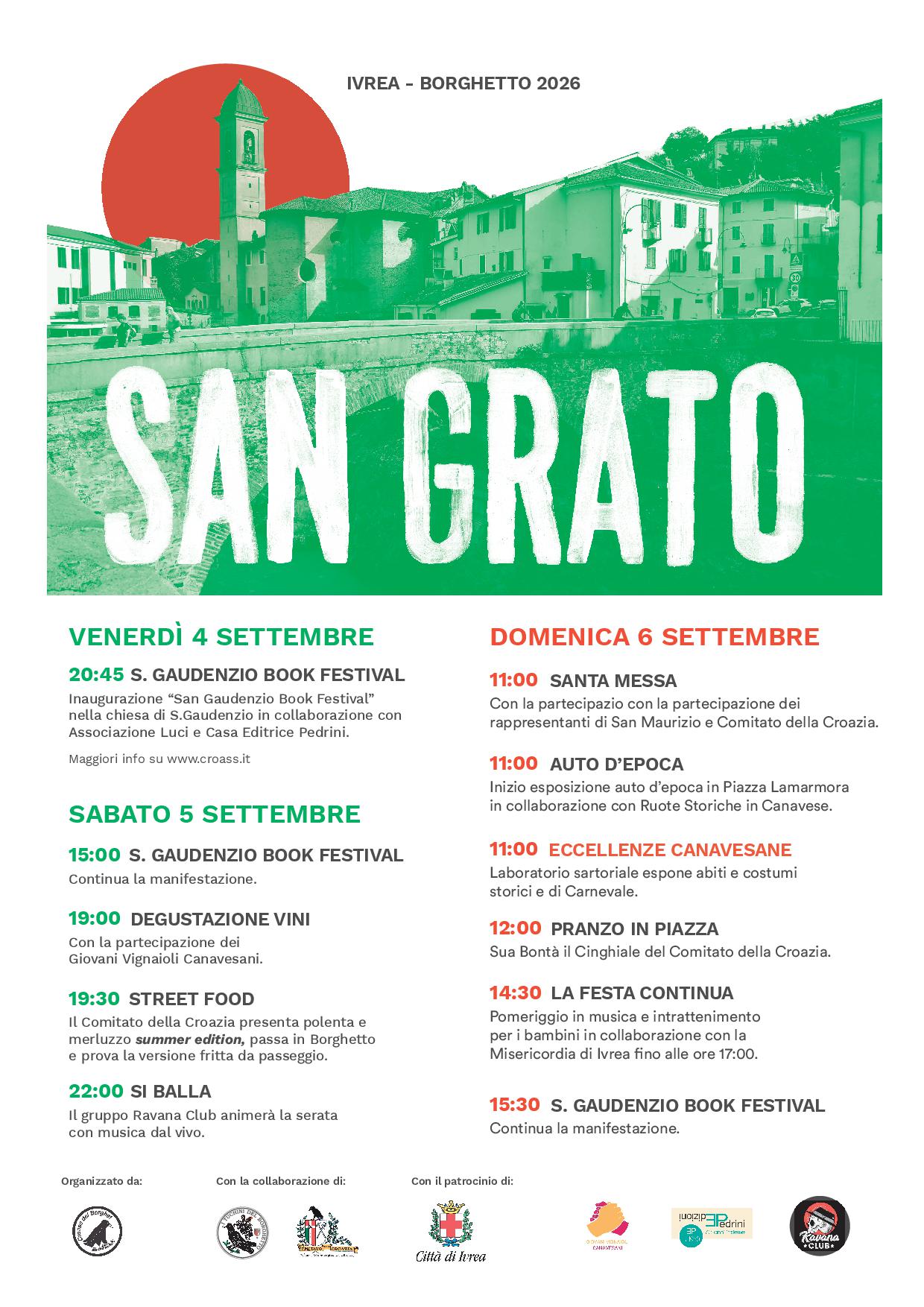Festa di San Grato 2026