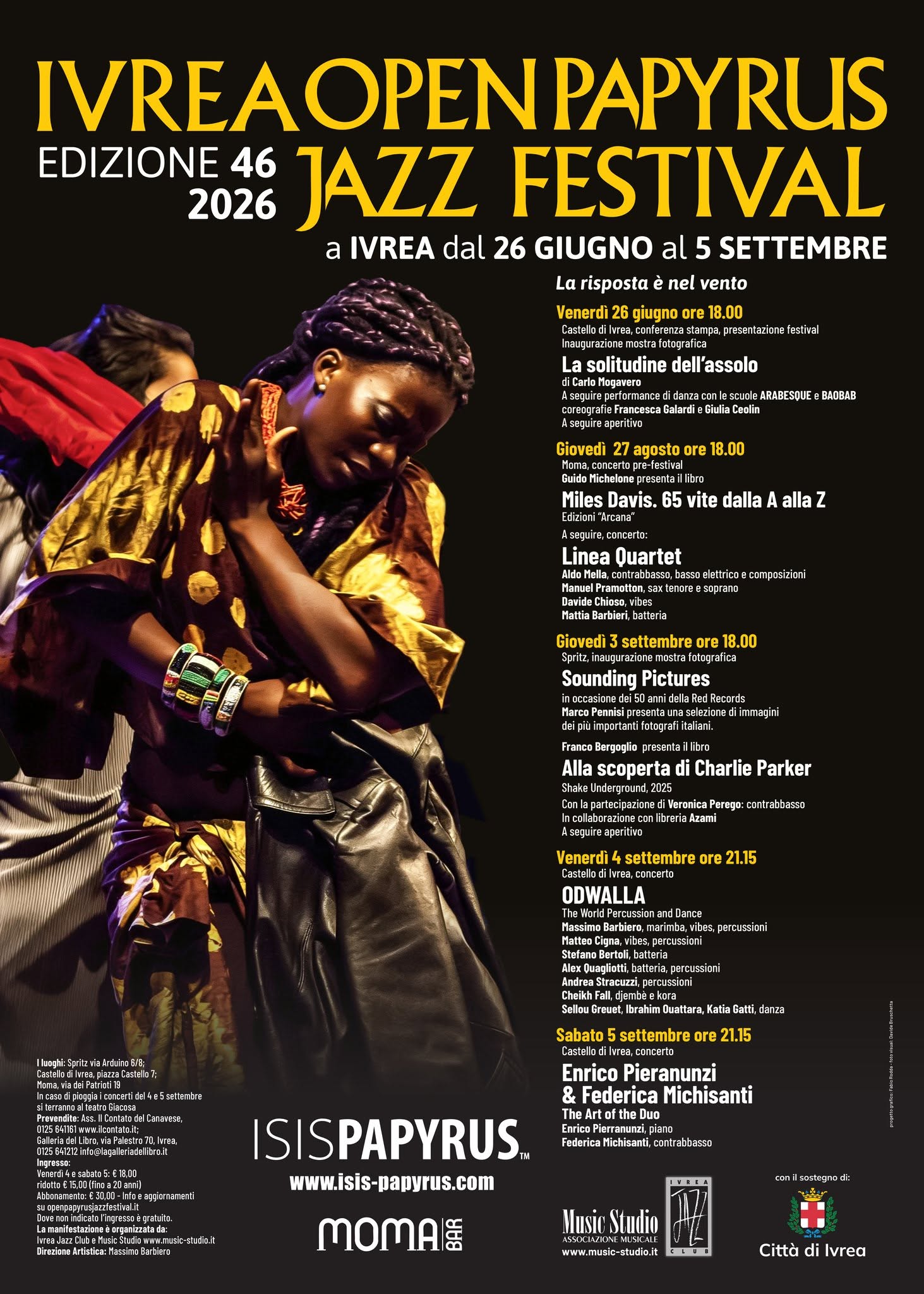 Inaugurazione mostra fotografica 'Sounding Pictures' e presentazione libro 'Alla scoperta di Charlie Parker'