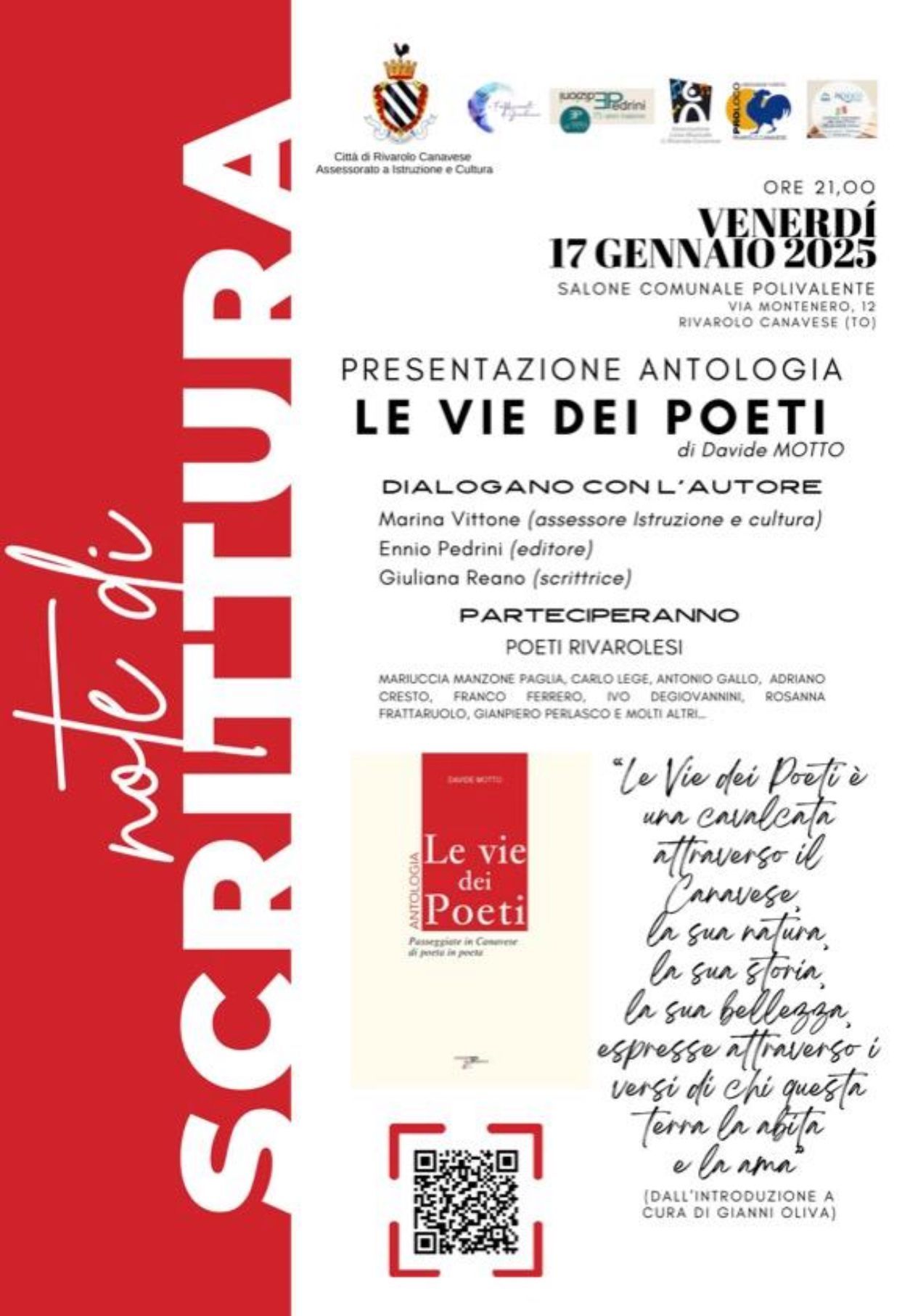 RIVAROLO CANAVESE - Le vie dei poeti