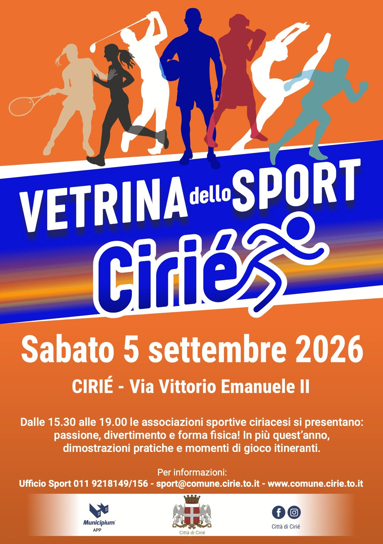 Vetrina dello Sport 2026 a Cirié