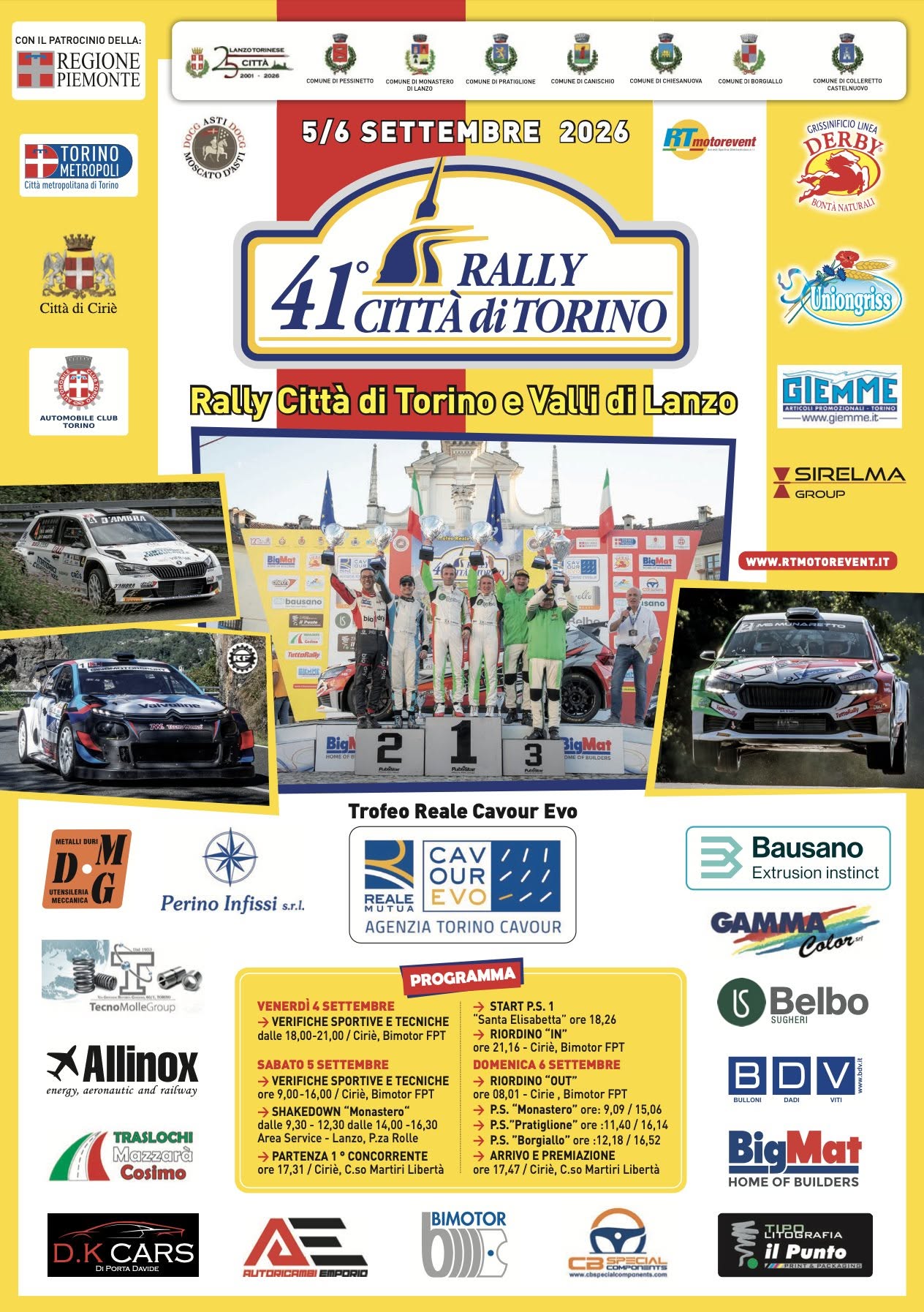 41° Rally Città di Torino e Valli di Lanzo