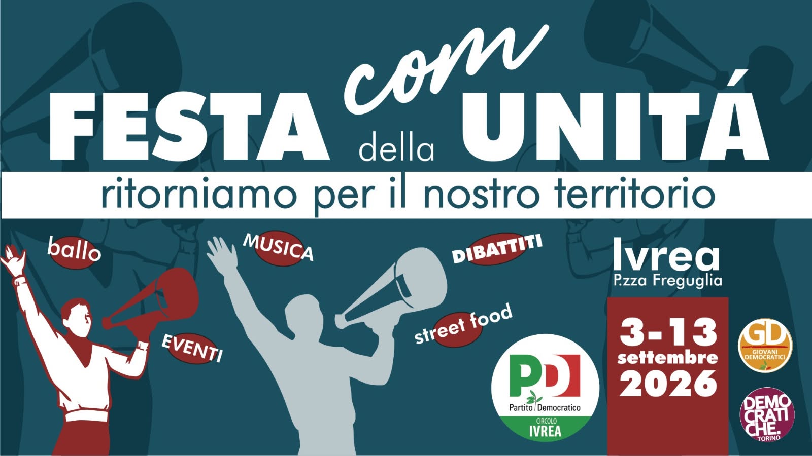 Festa dell'Unità di Ivrea 2026