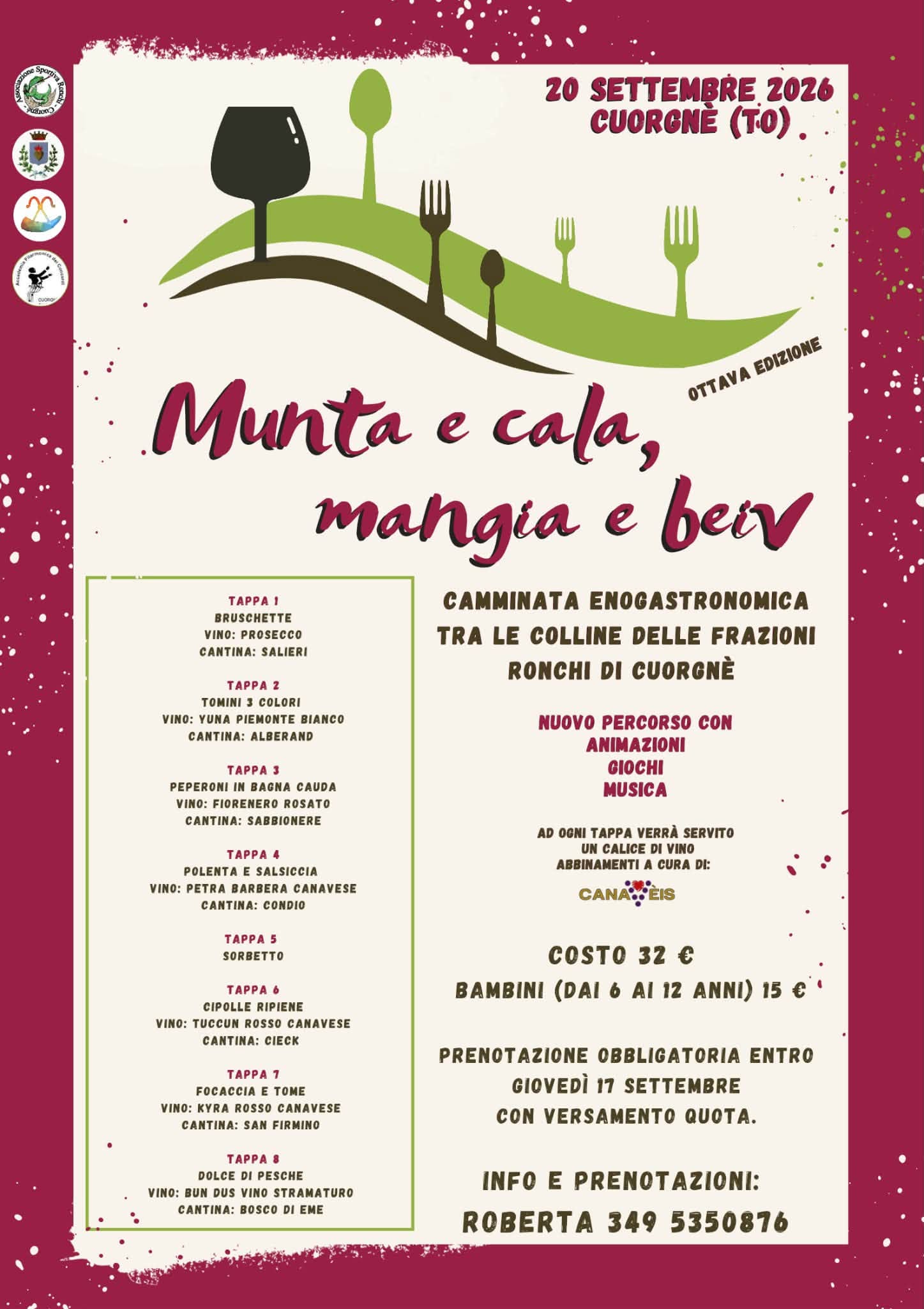 Munta e cala, mangia e beiv