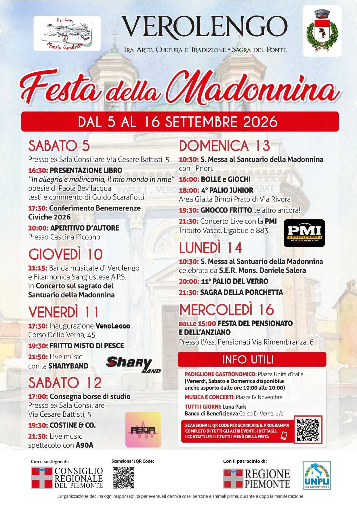 Festa della Madonnina 2026