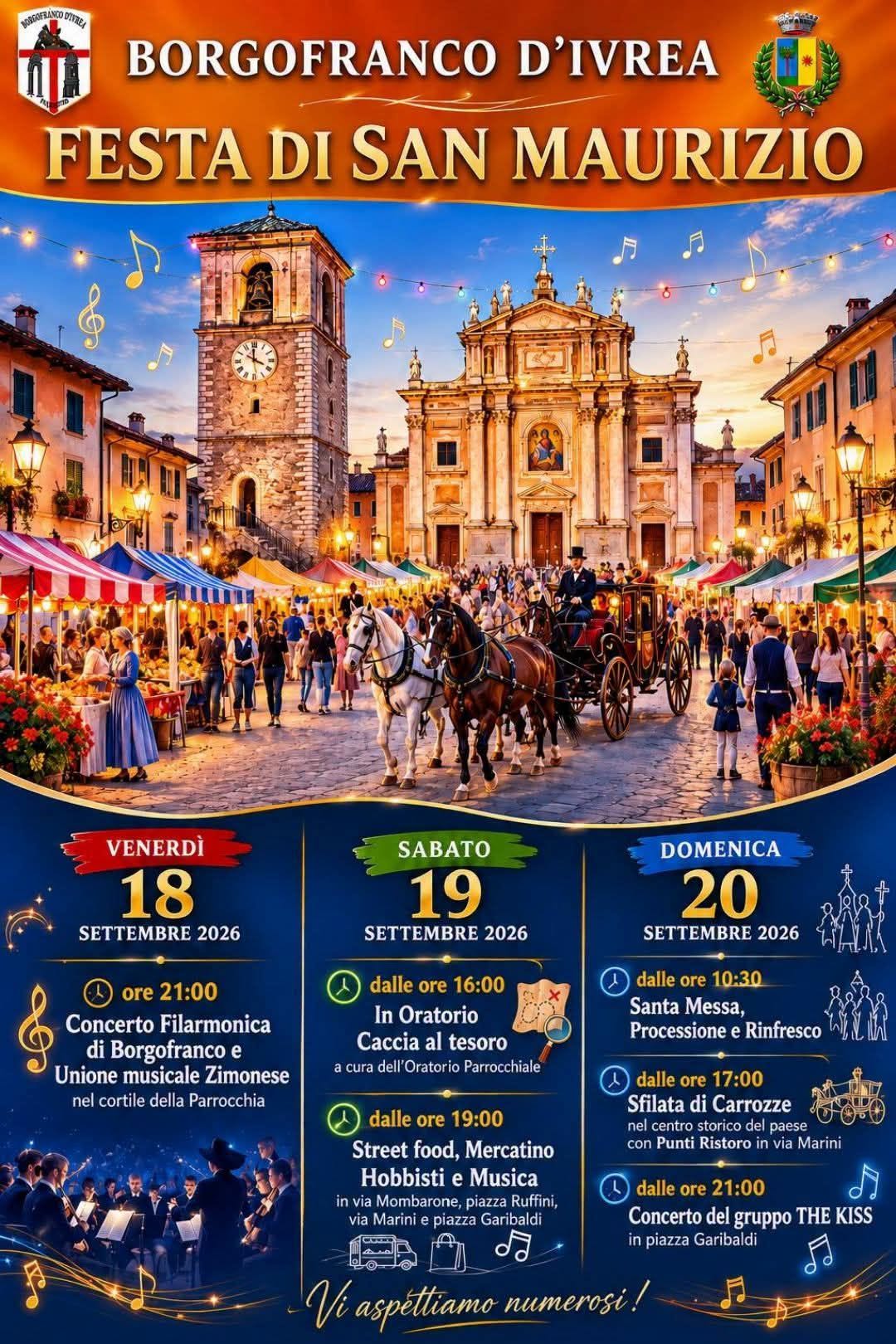 Festa di San Maurizio 2026