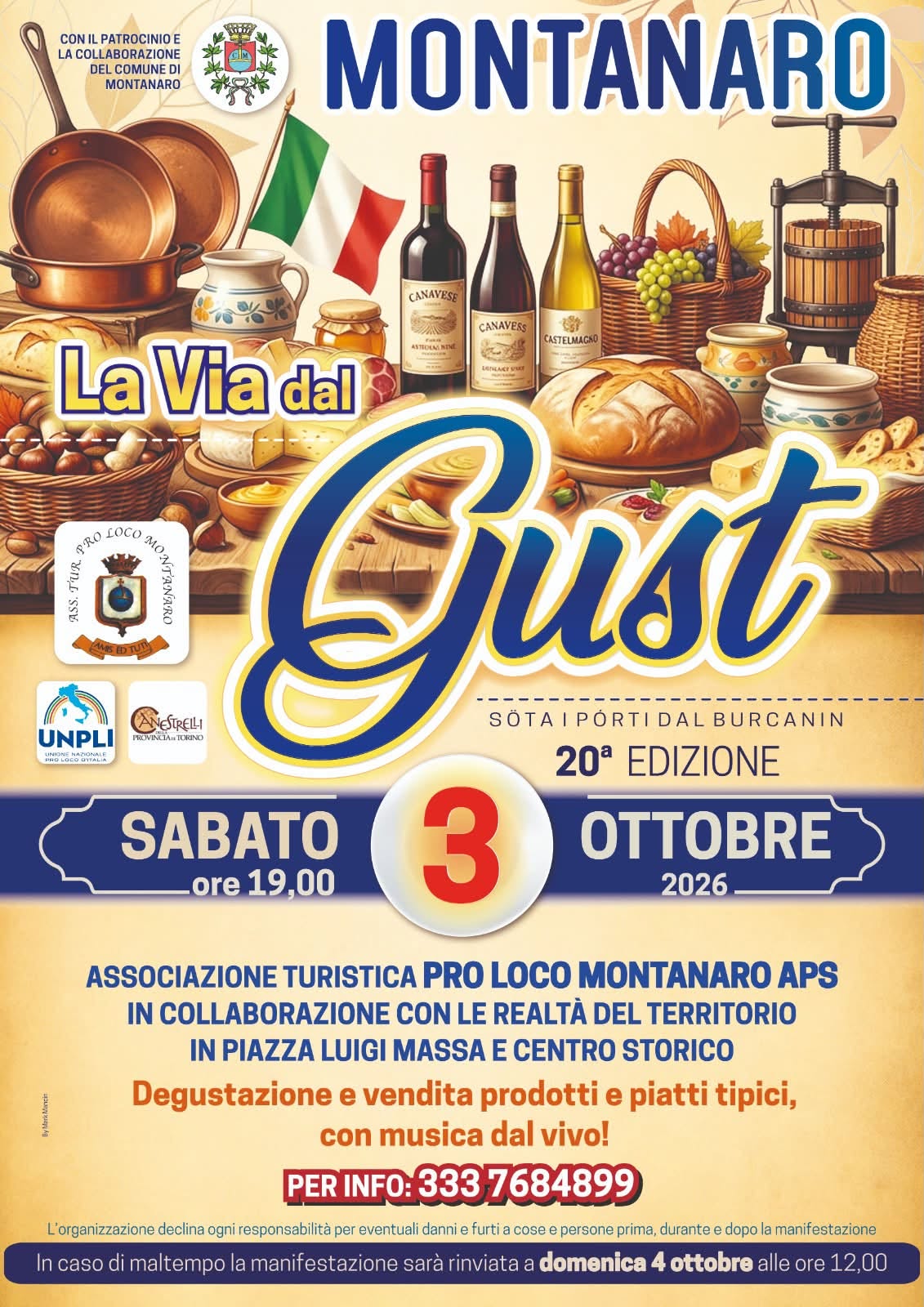 La Via dal Gust - Söta i pòrti dal Burcanin