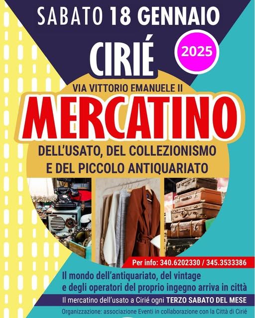 CIRIE' - Mercatino dell'usato