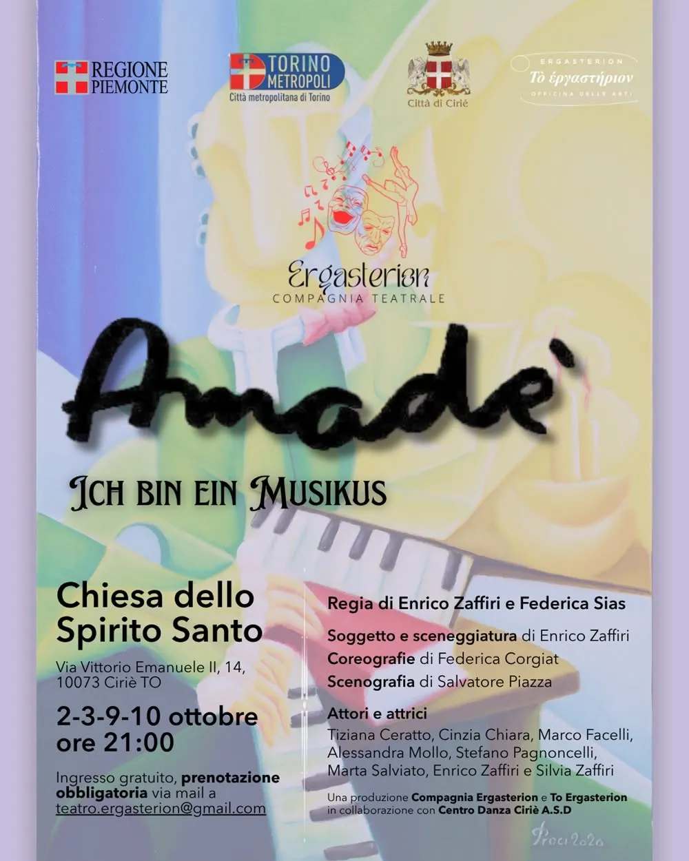Omaggio a Wolfgang Amadeus Mozart a Ciriè
