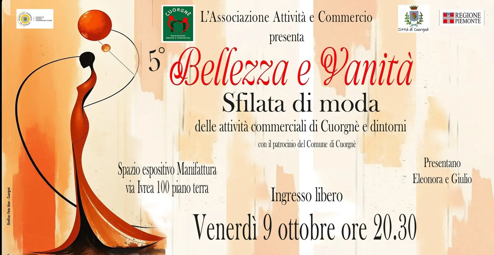Bellezza e Vanità - Sfilata di Moda a Cuorgnè