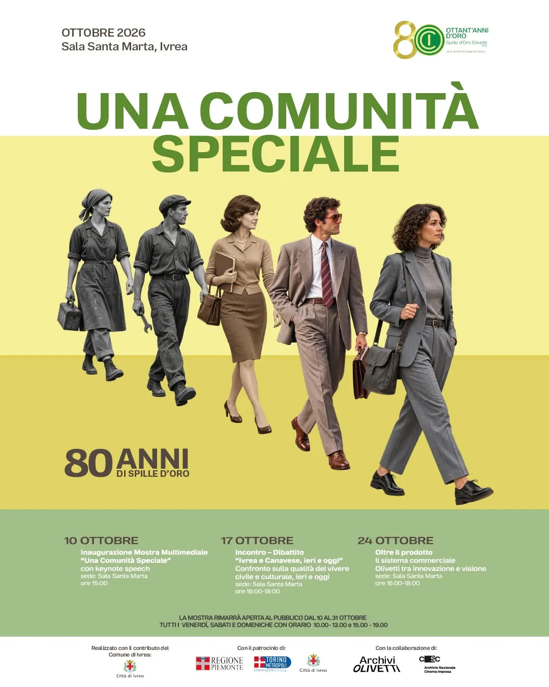 80 Anni dell'Associazione 'Spille d'Oro' di Ivrea