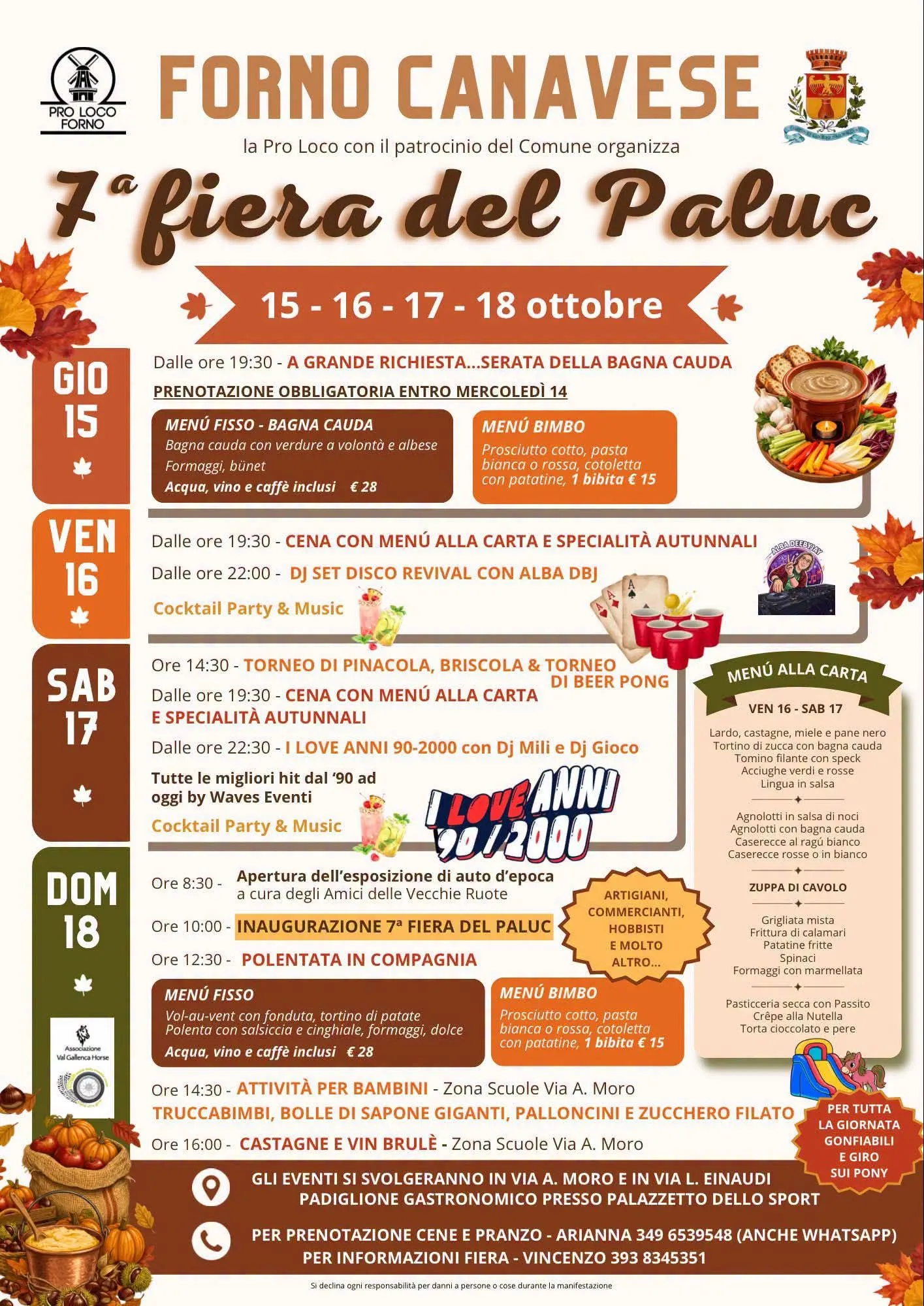 7ª Fiera del Paluc a Forno Canavese