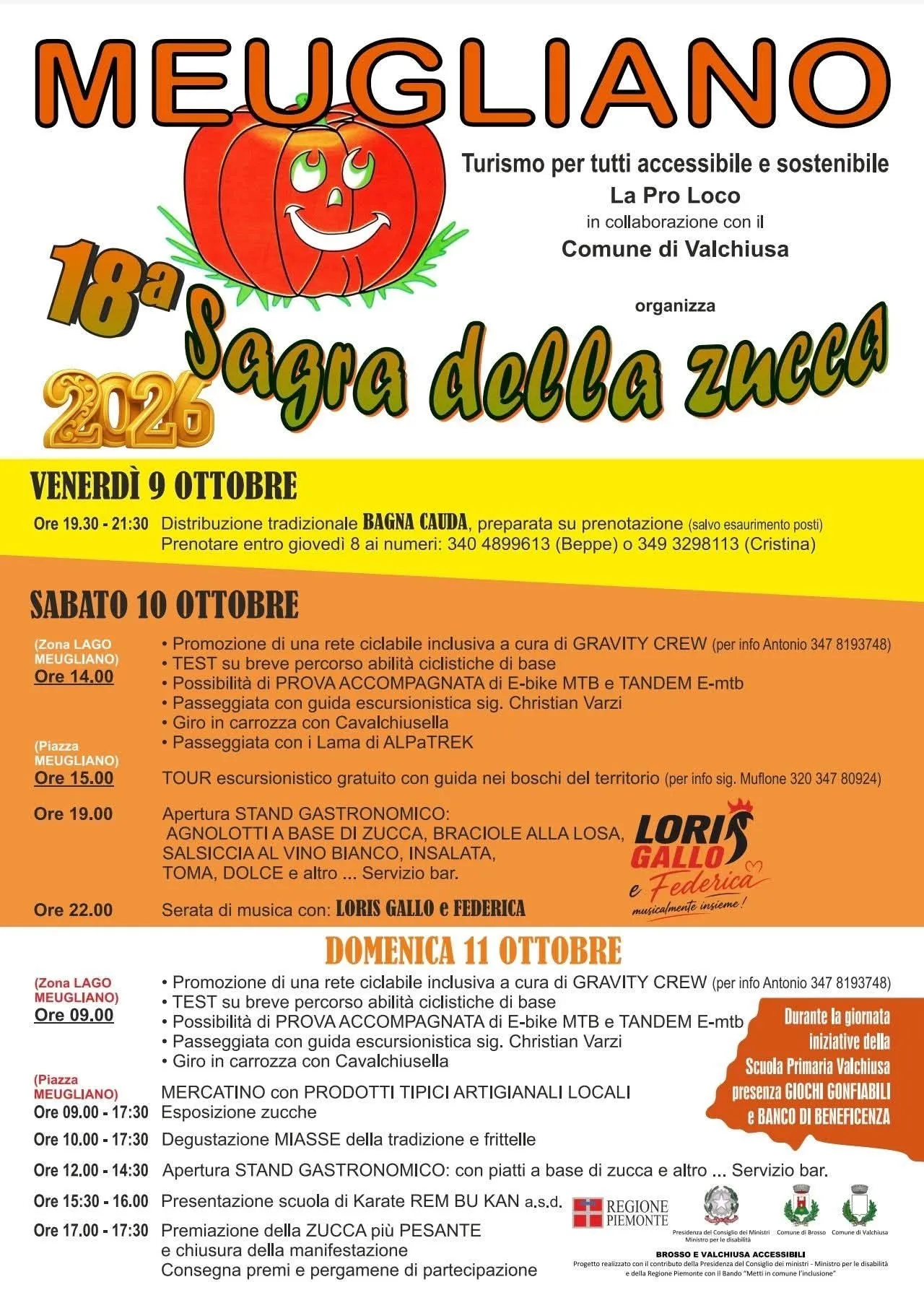 18ª Sagra della Zucca a Meugliano