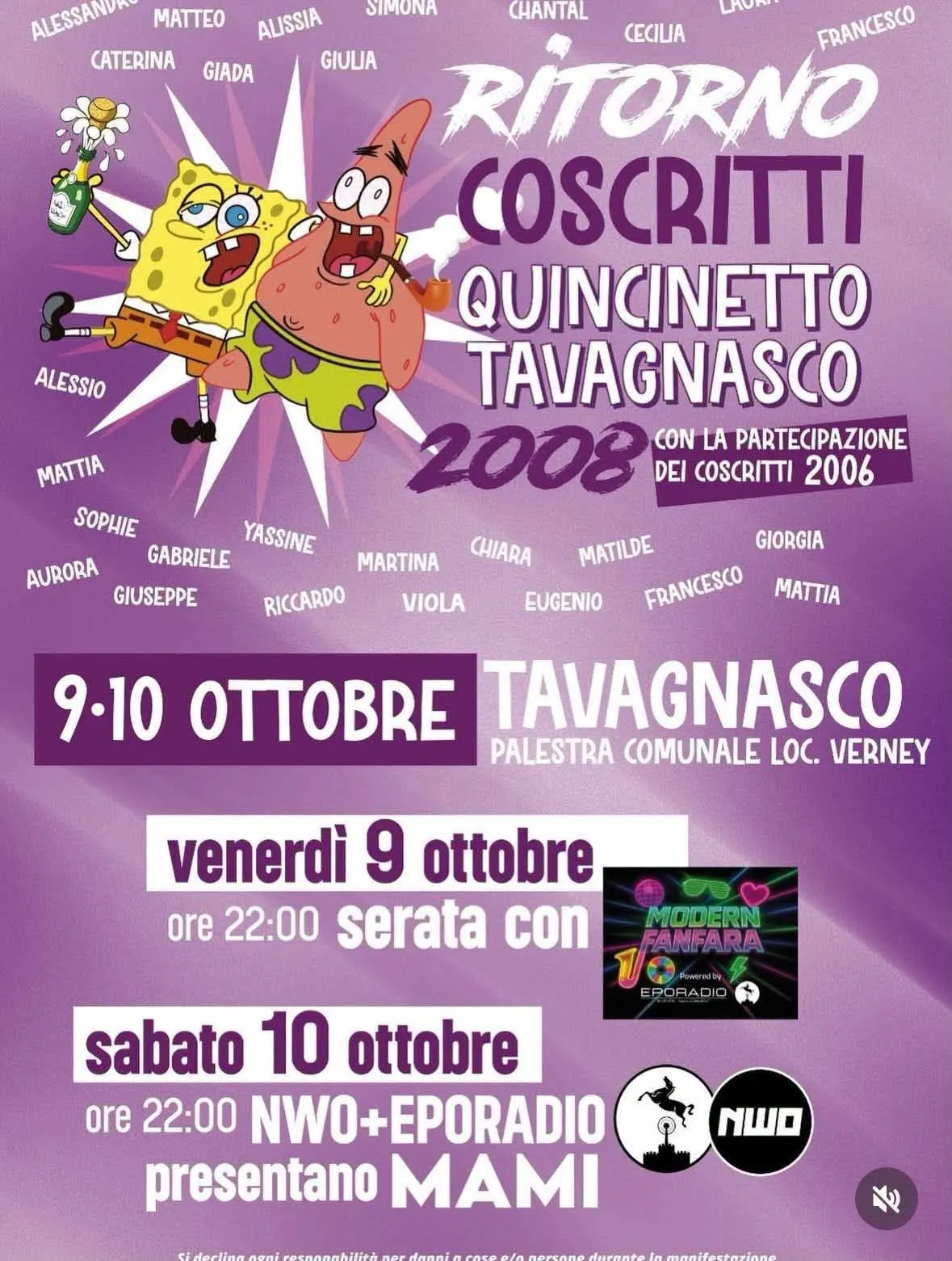 Ritorno Coscritti Quincinetto Tavagnasco 2008