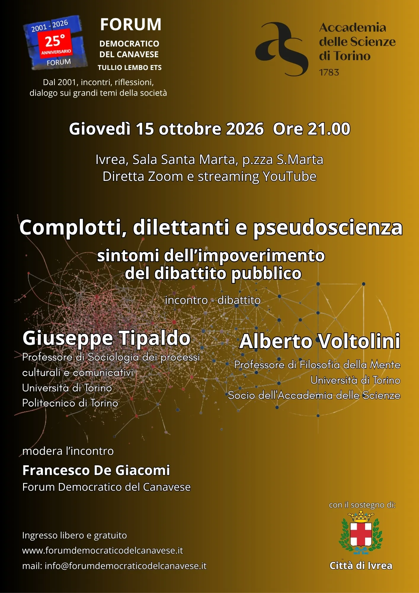 Complotti, dilettanti e pseudoscienza: sintomi dell'impoverimento del dibattito pubblico