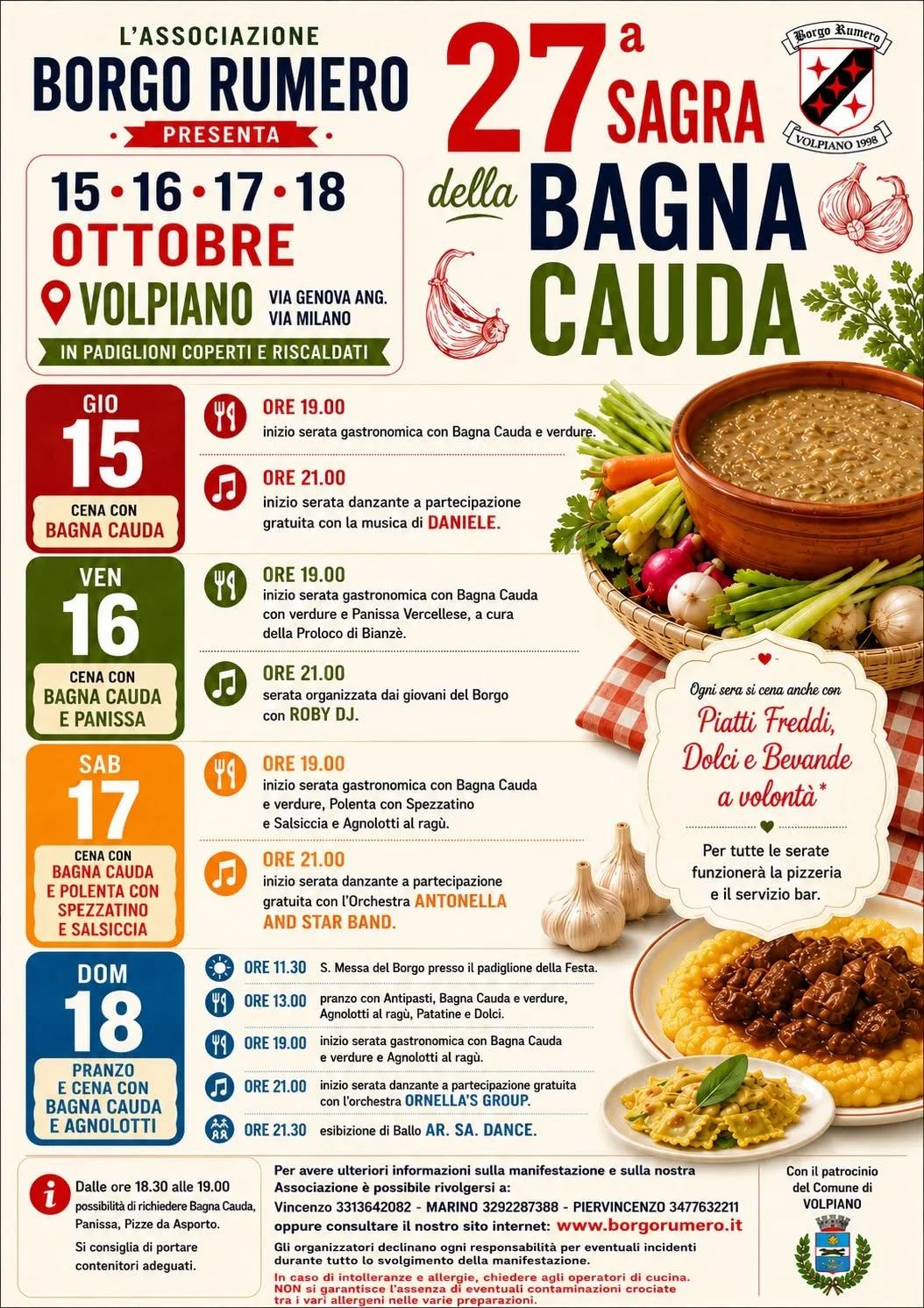 27ª Sagra della Bagna Cauda