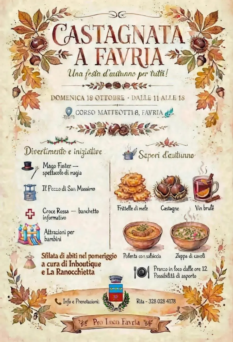 Castagnata a Favria