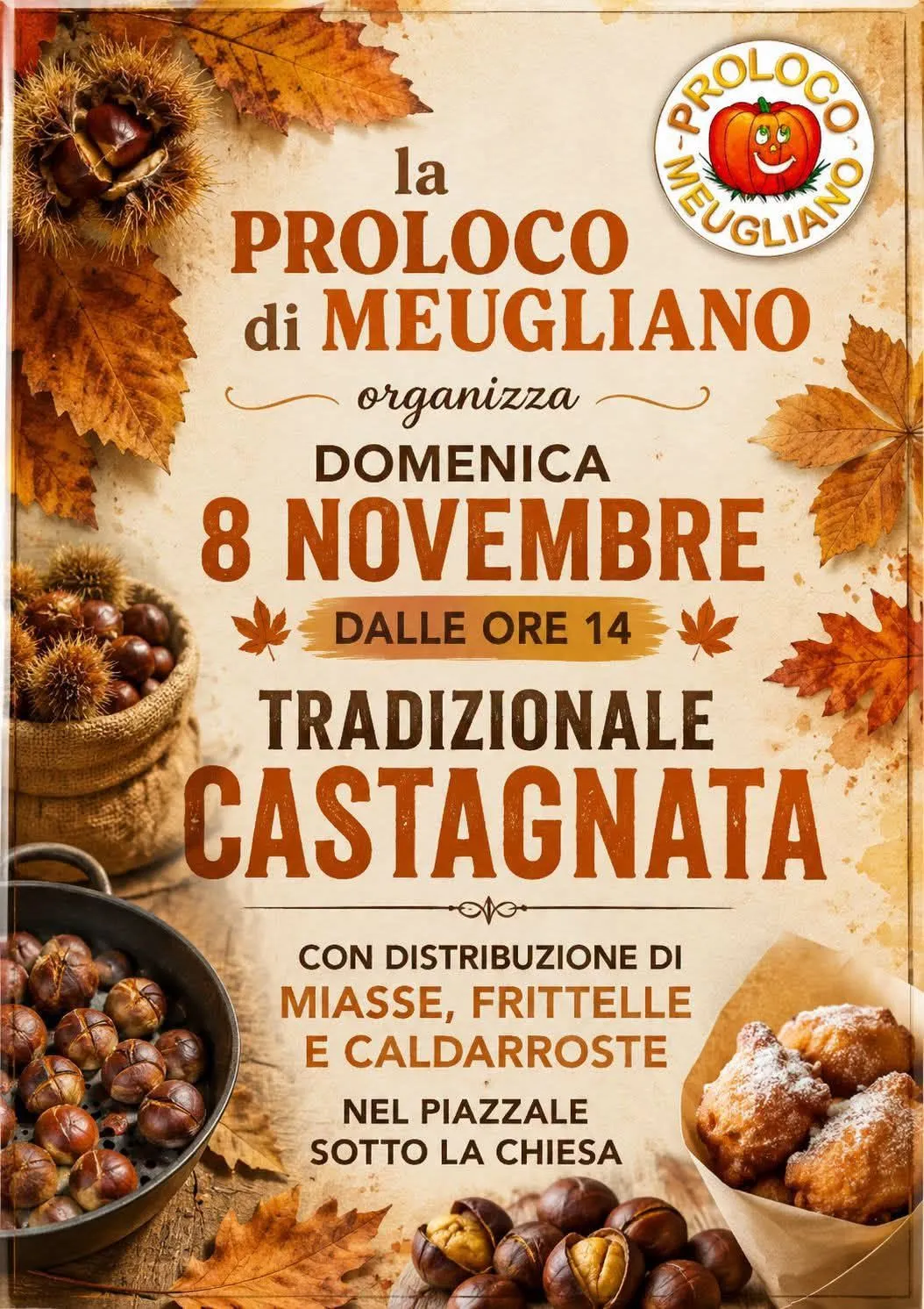 Tradizionale Castagnata a Meugliano
