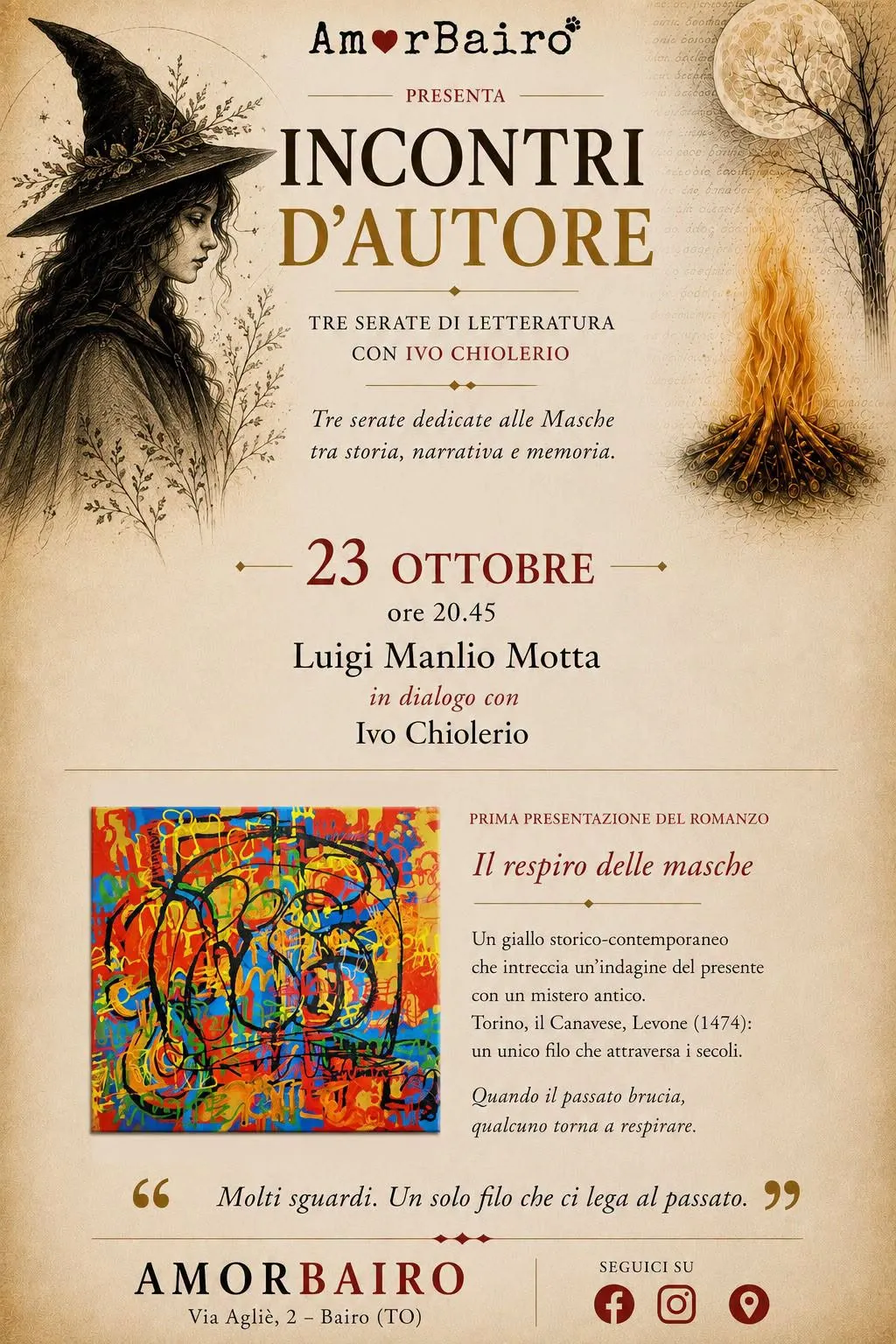 Incontri d'Autore: Presentazione de 'Il Respiro delle Masche'