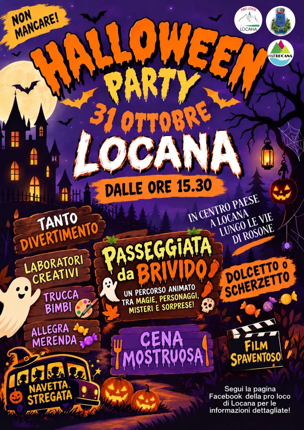 Halloween Party a Locana