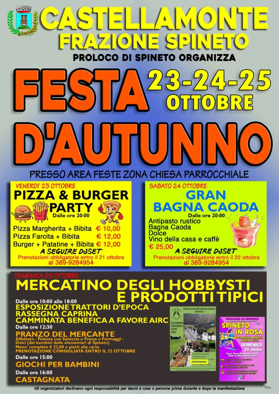 Festa d'Autunno a Castellamonte - Frazione Spineto