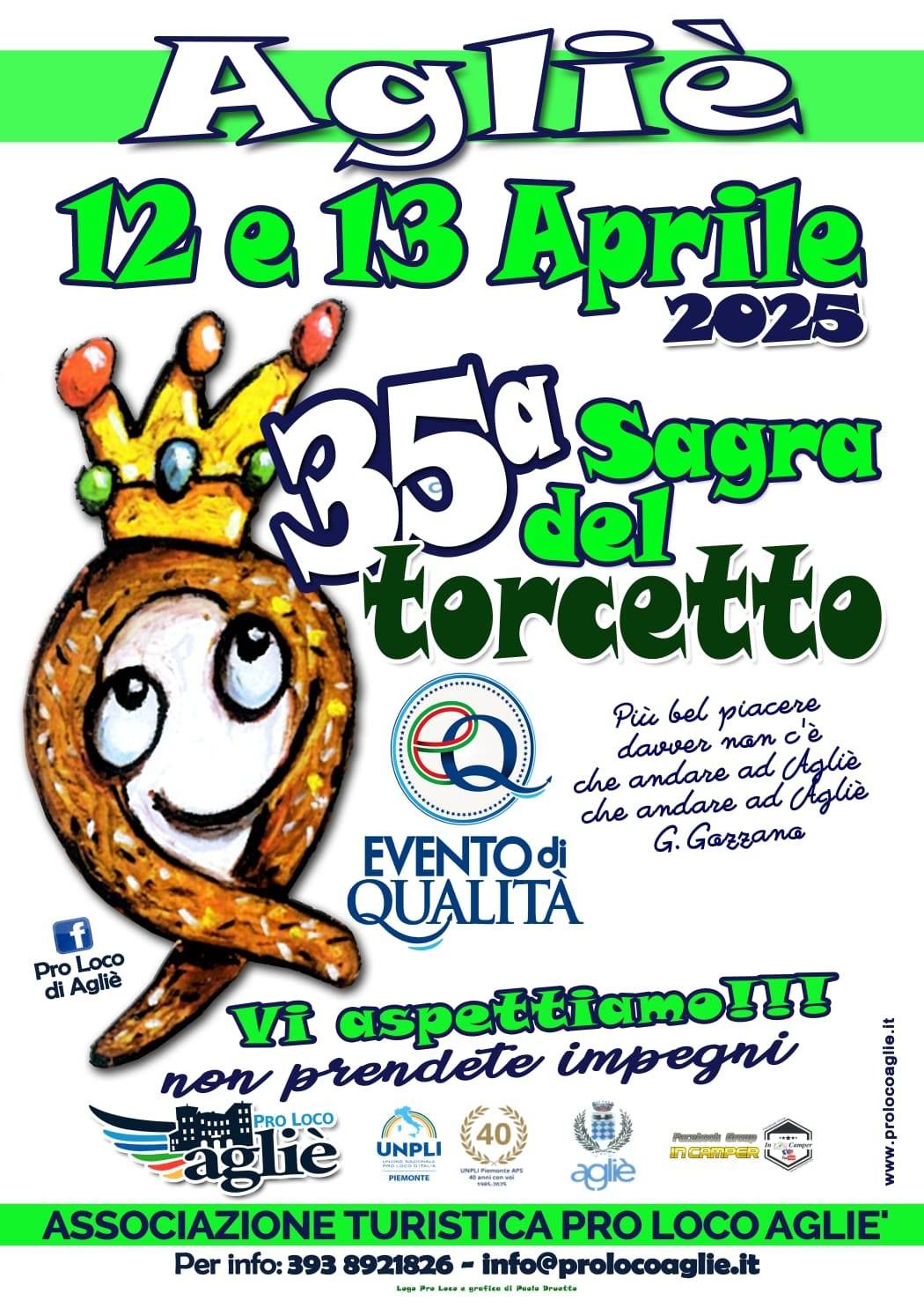 AGLIE' - Sagra del Torcetto