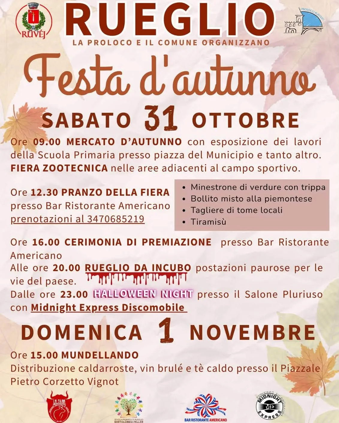 Fiera d'Autunno a Rueglio